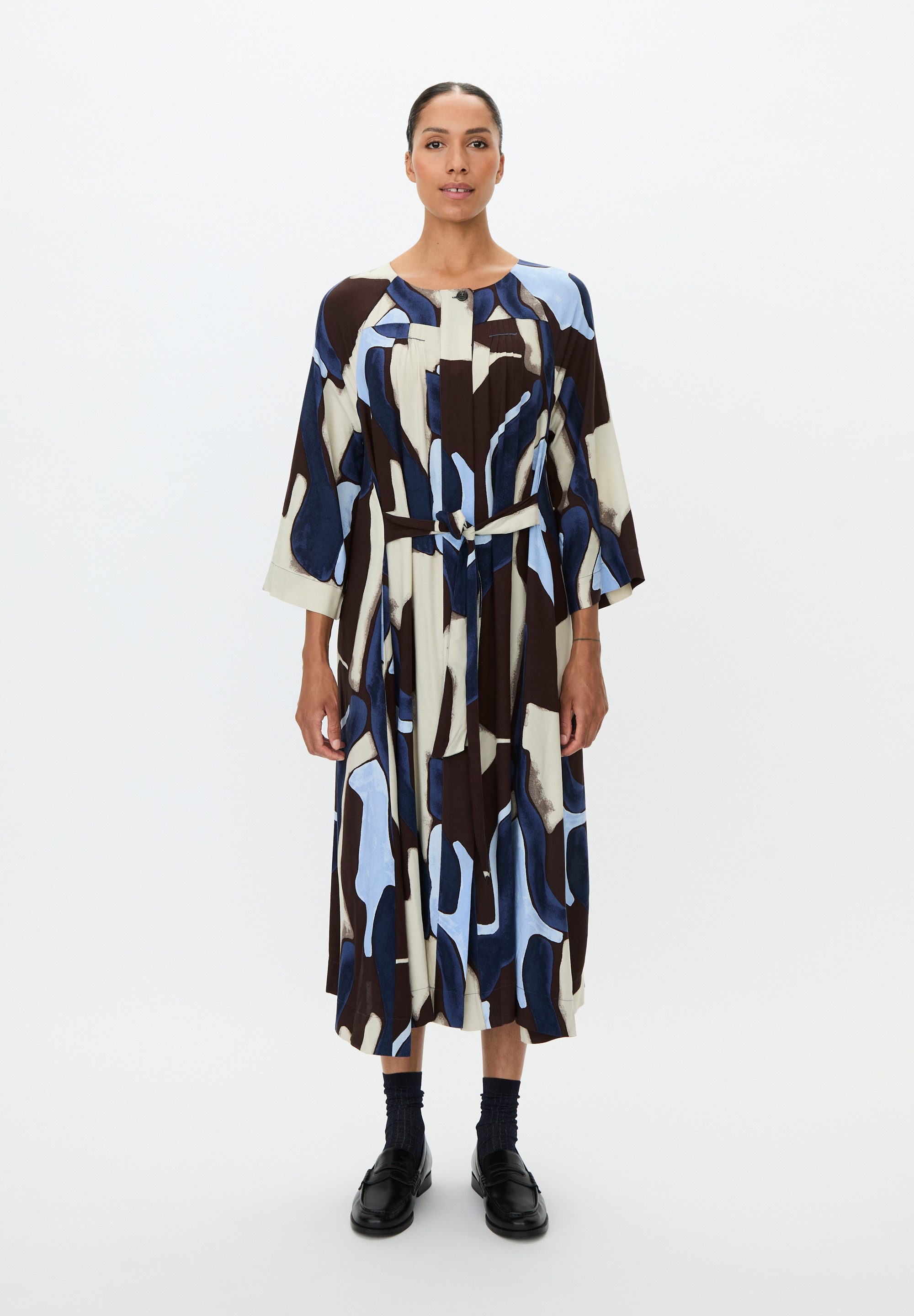 Masai Blusenkleid MaNamira Binden in der Taille