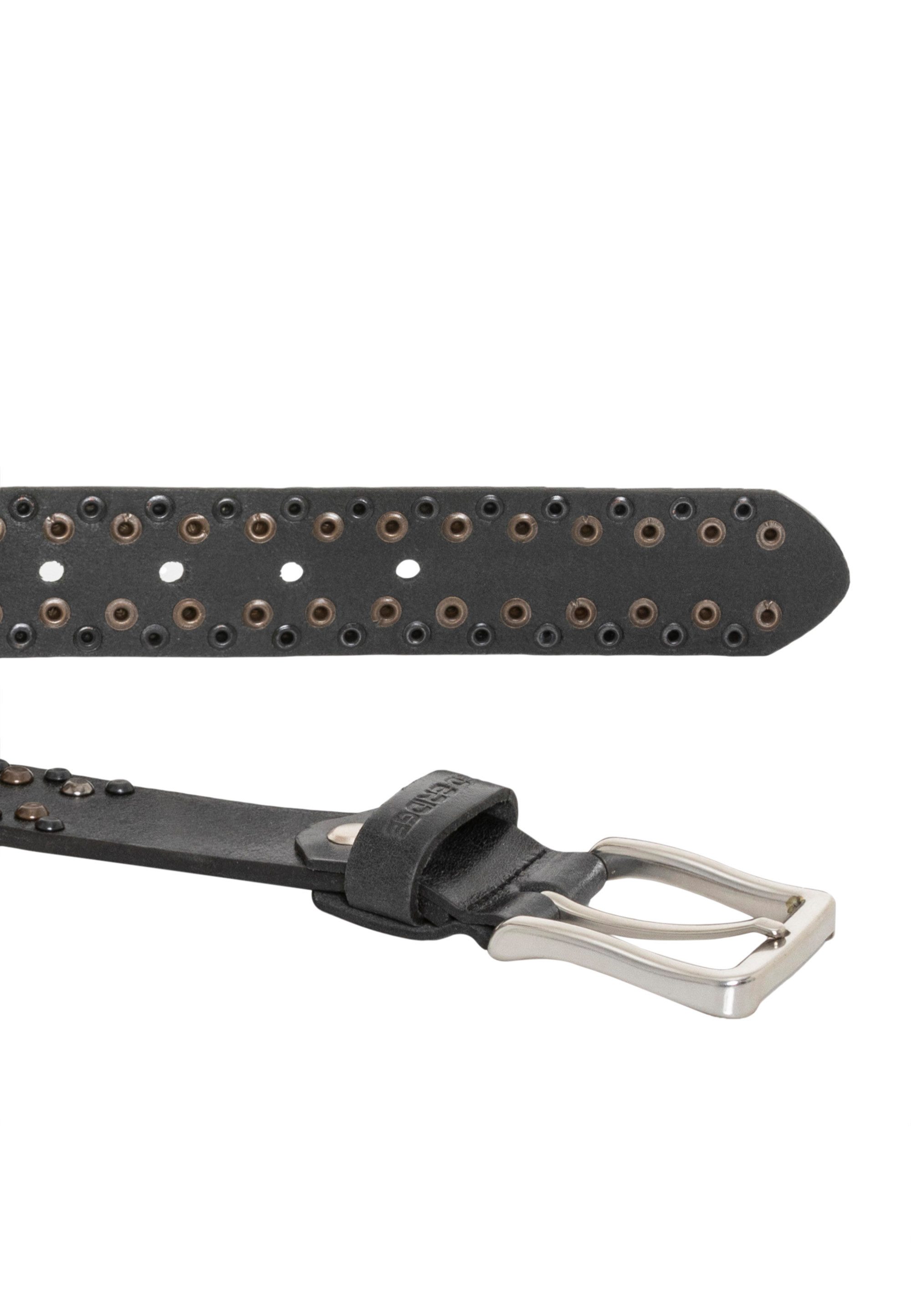 RedBridge Ledergürtel mit dekorativen Nieten – Stilvolles Accessoire Mit Ni günstig online kaufen