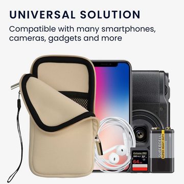 kwmobile Handyhülle Handytasche für Smartphones XXL - 7", Neopren Handy Hülle - Handy Tasche Sleeve Pouch