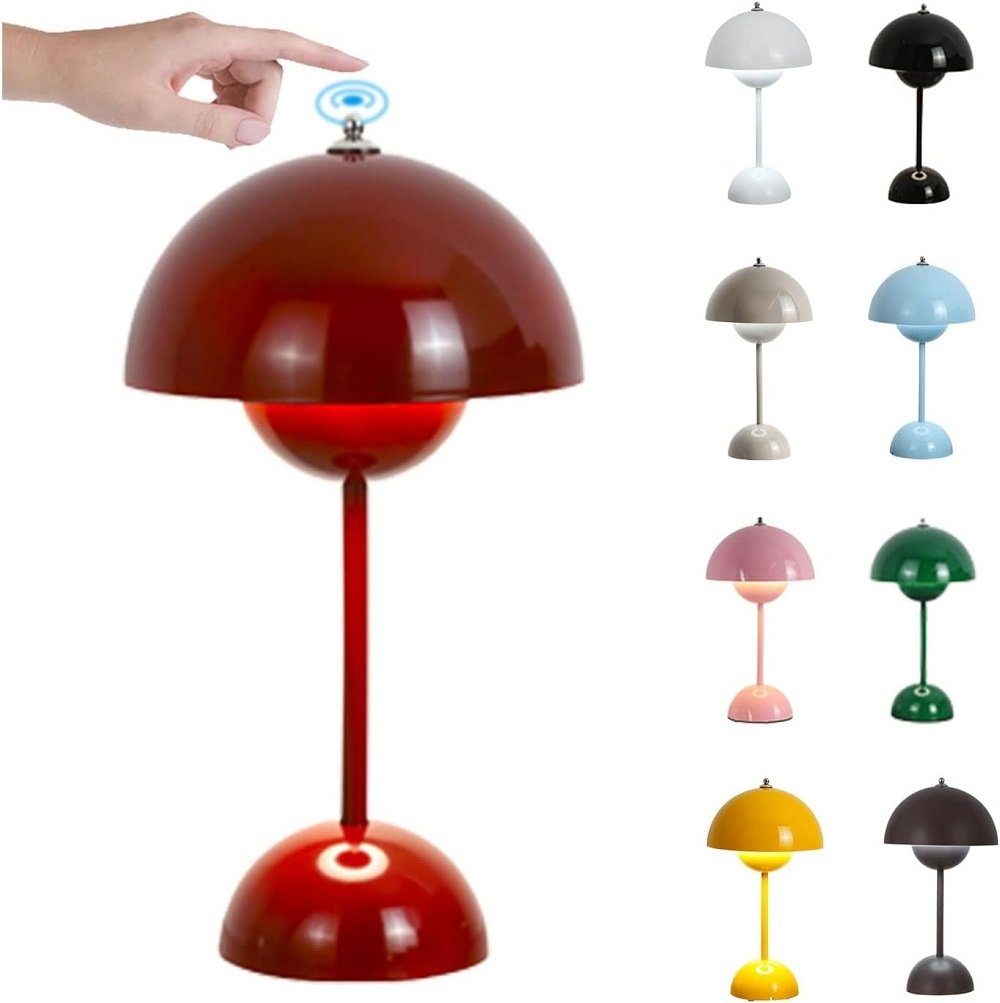 autolock LED Schreibtischlampe LED Schreibtischlampe , Ein-/Ausschalter, Schnurschalter rot