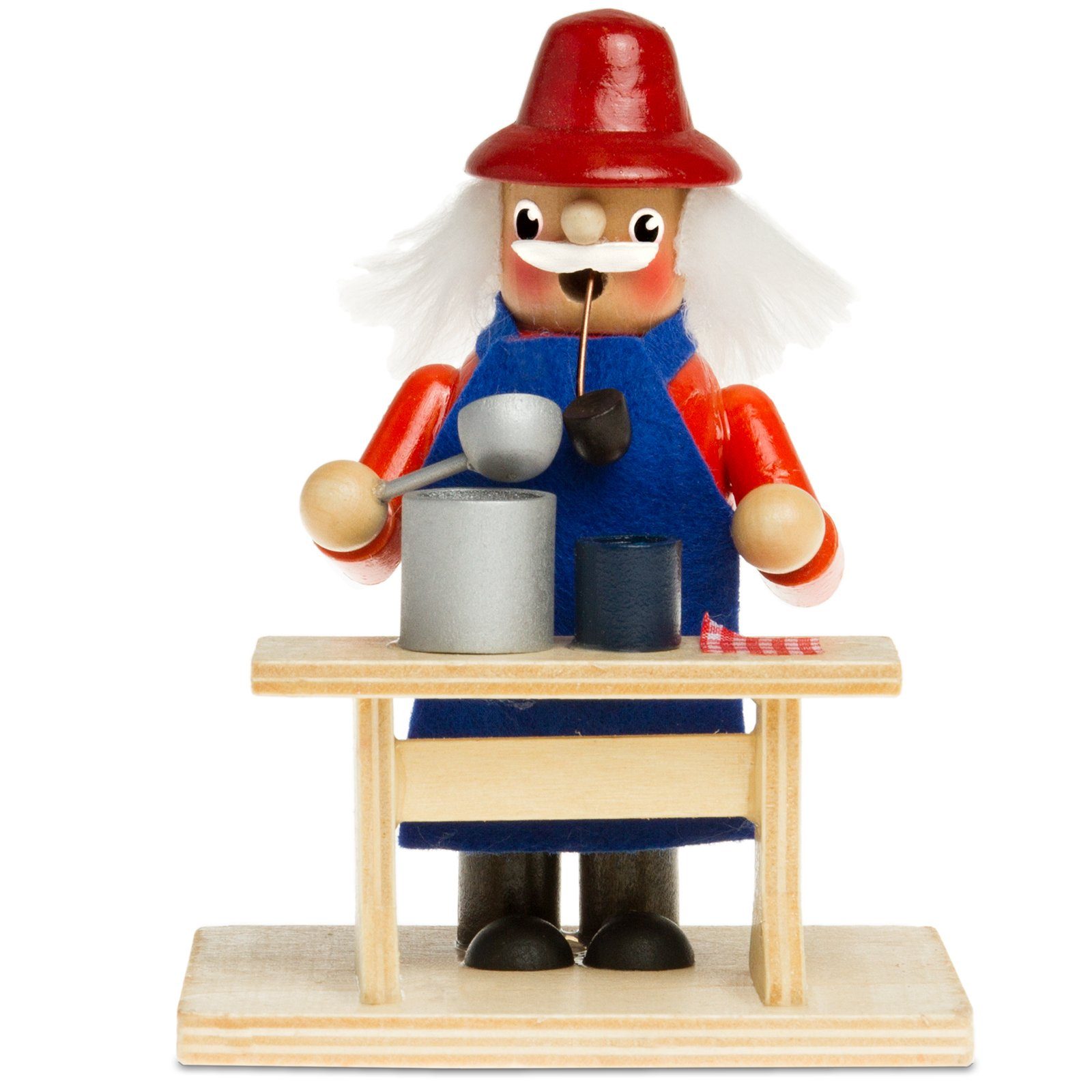 SIKORA Weihnachtsfigur RM-C Räuchermännchen aus Holz günstig online kaufen