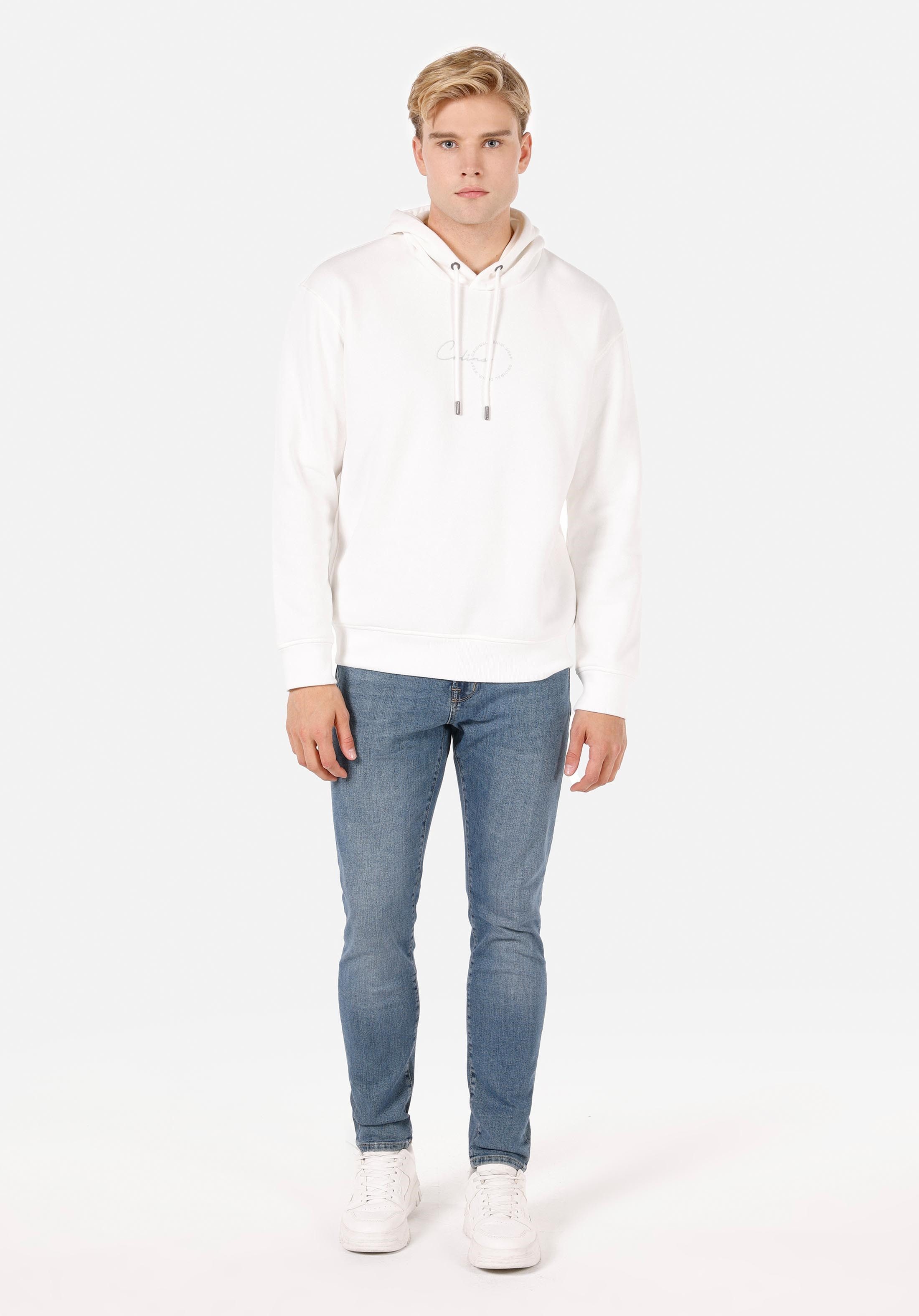 Colins 5-Pocket-Jeans Colins Slim Fit Herrenjeans in dunklem Indigoblau