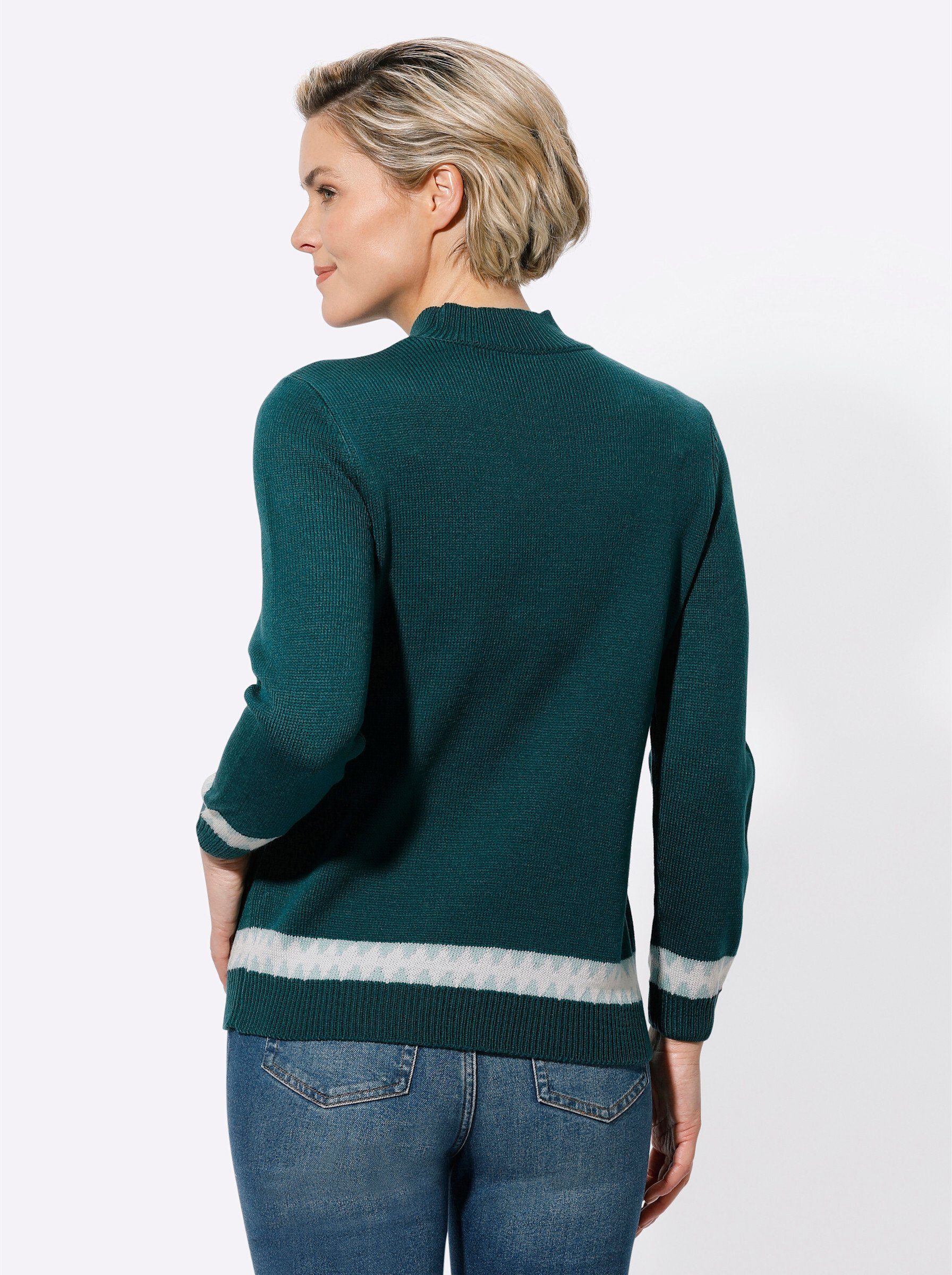 Witt Strickpullover Stehkragenpullover . günstig online kaufen