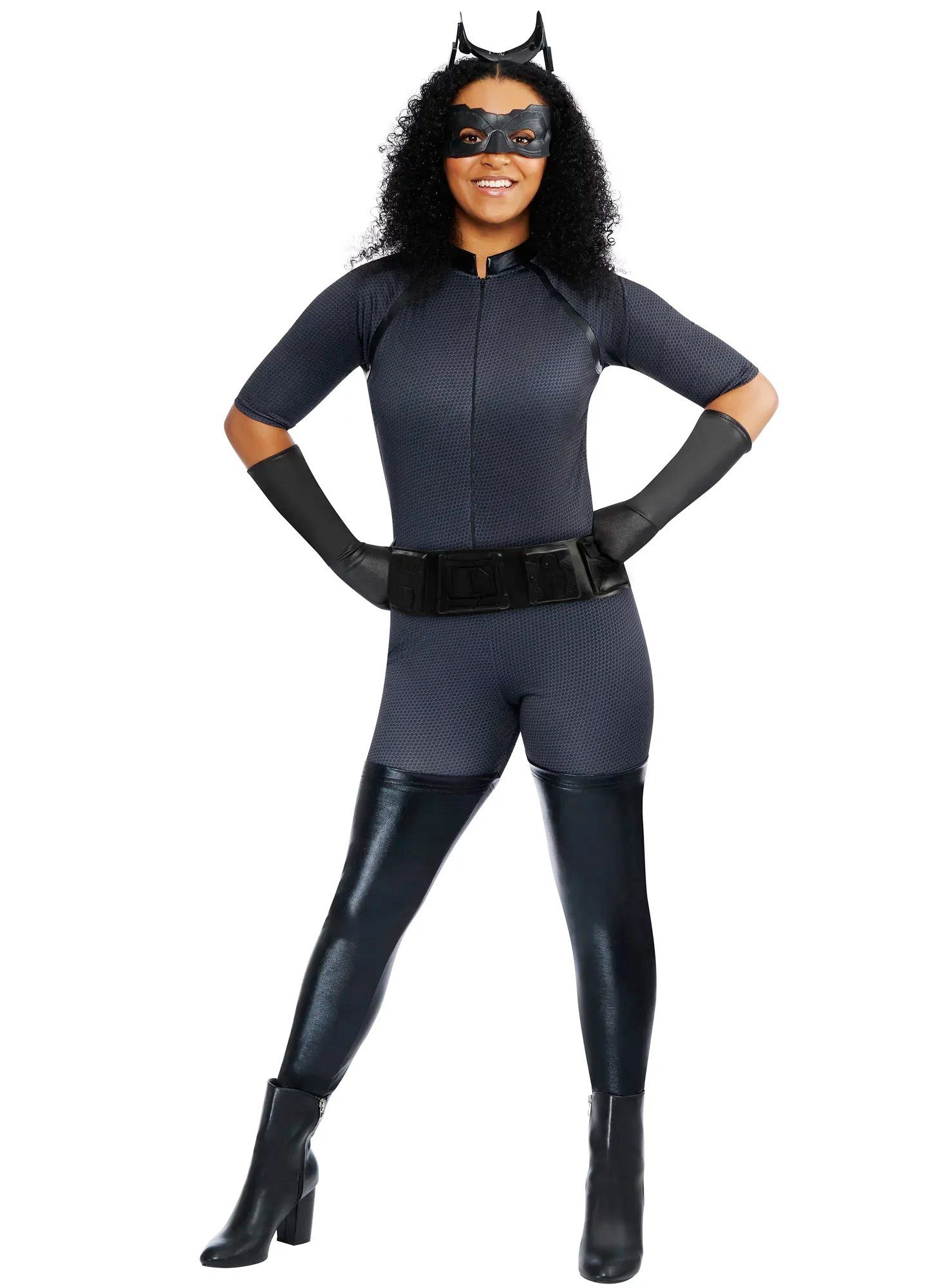 Rubie´s Kostüm Catwoman - Karnevalskostüm Faschingskostüm Damen, Lizenziertes Originalkostüm aus dem Film 'The Dark Knight Rises' (201