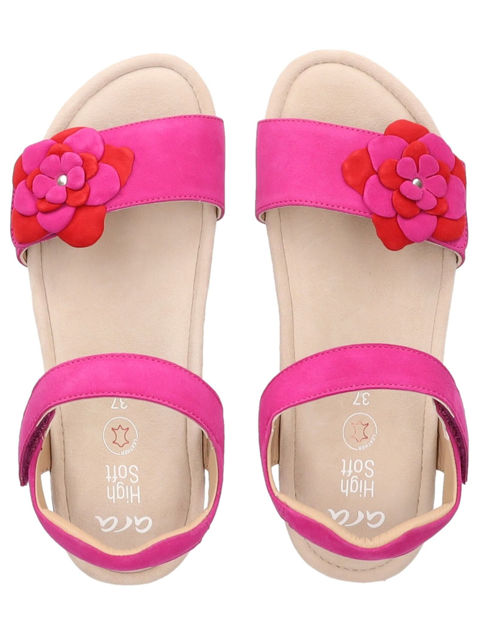 Ara Ara Sandalen Veloursleder Keilsandalette