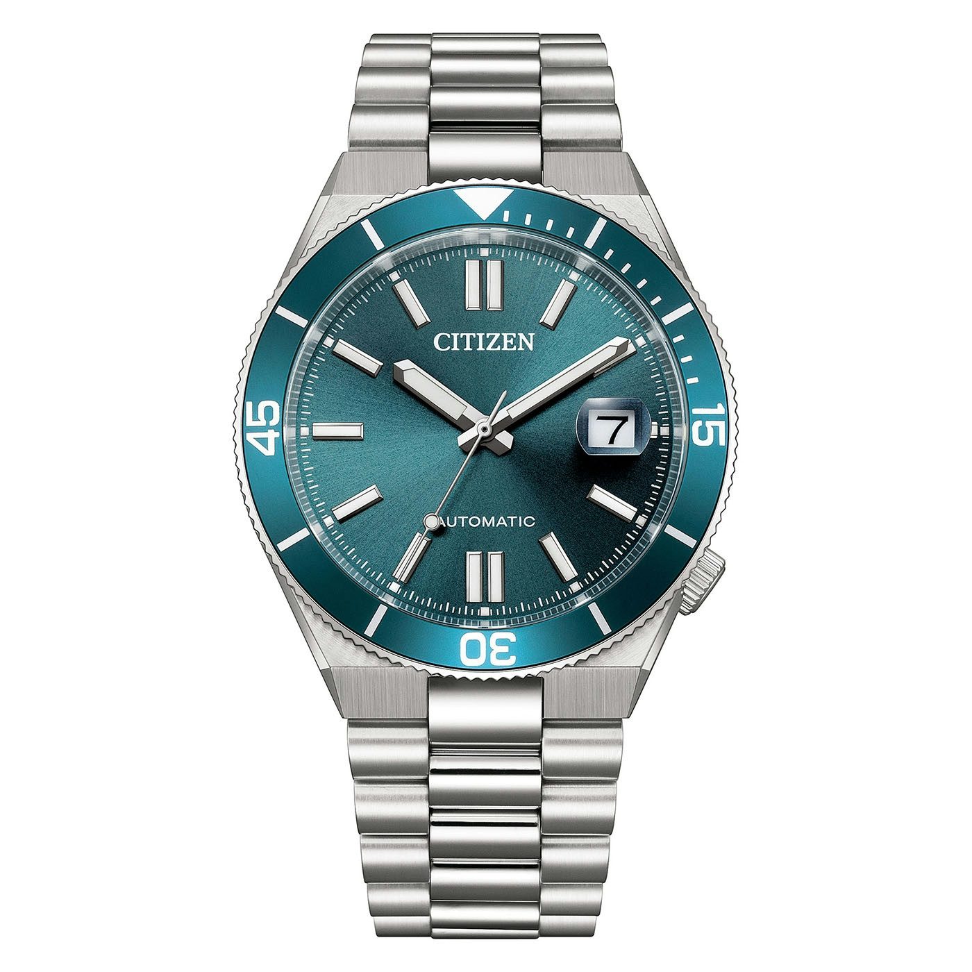 Citizen Automatikuhr Tsuyosa Shore NJ0231-56L, Armbanduhr, Damenuhr, Herrenuhr, Mechanische Uhr, Edelstahlarmband