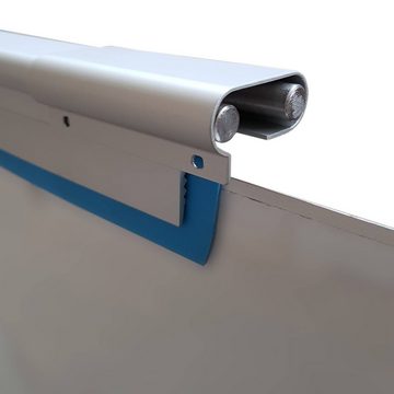 Waterman Handlauf Handlaufpaket Premium aus Aluminium für Ovalbecken, (Komplett-Set)