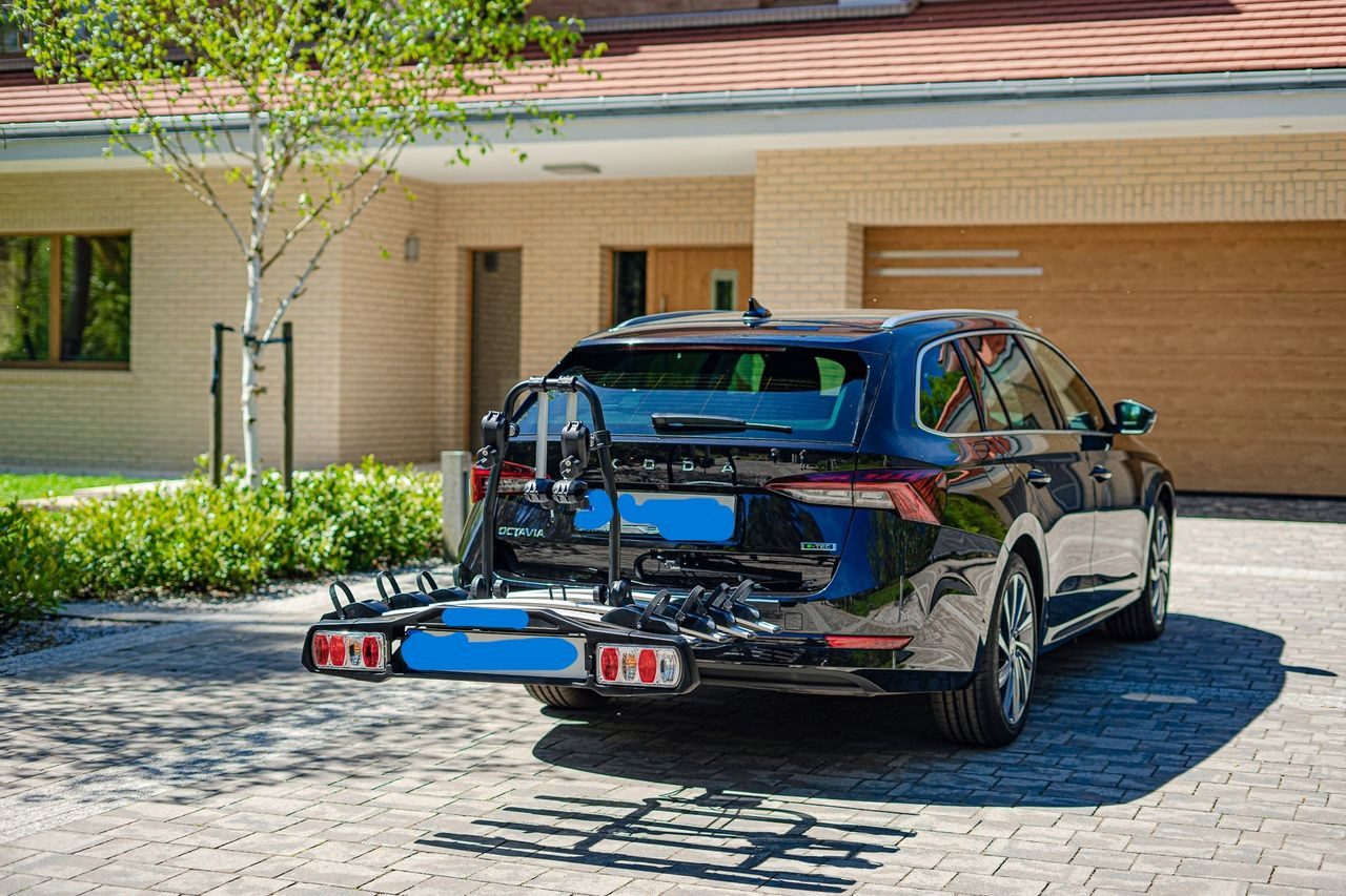 Grundig 9-3F bicycle carrier for trailers (bicycle carrier for 3 bicycles), 45 kg load capacity, 3 bicycles at 15 kg each