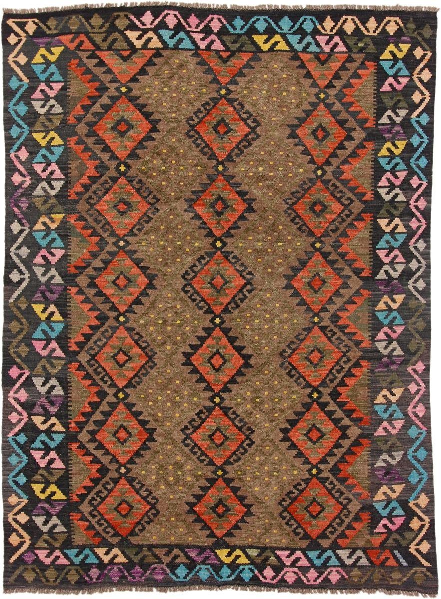 Orientteppich Kelim Afghan Heritage 179x240 Handgewebter Moderner Orientteppich, Nain Trading, rechteckig, Höhe: 3 mm