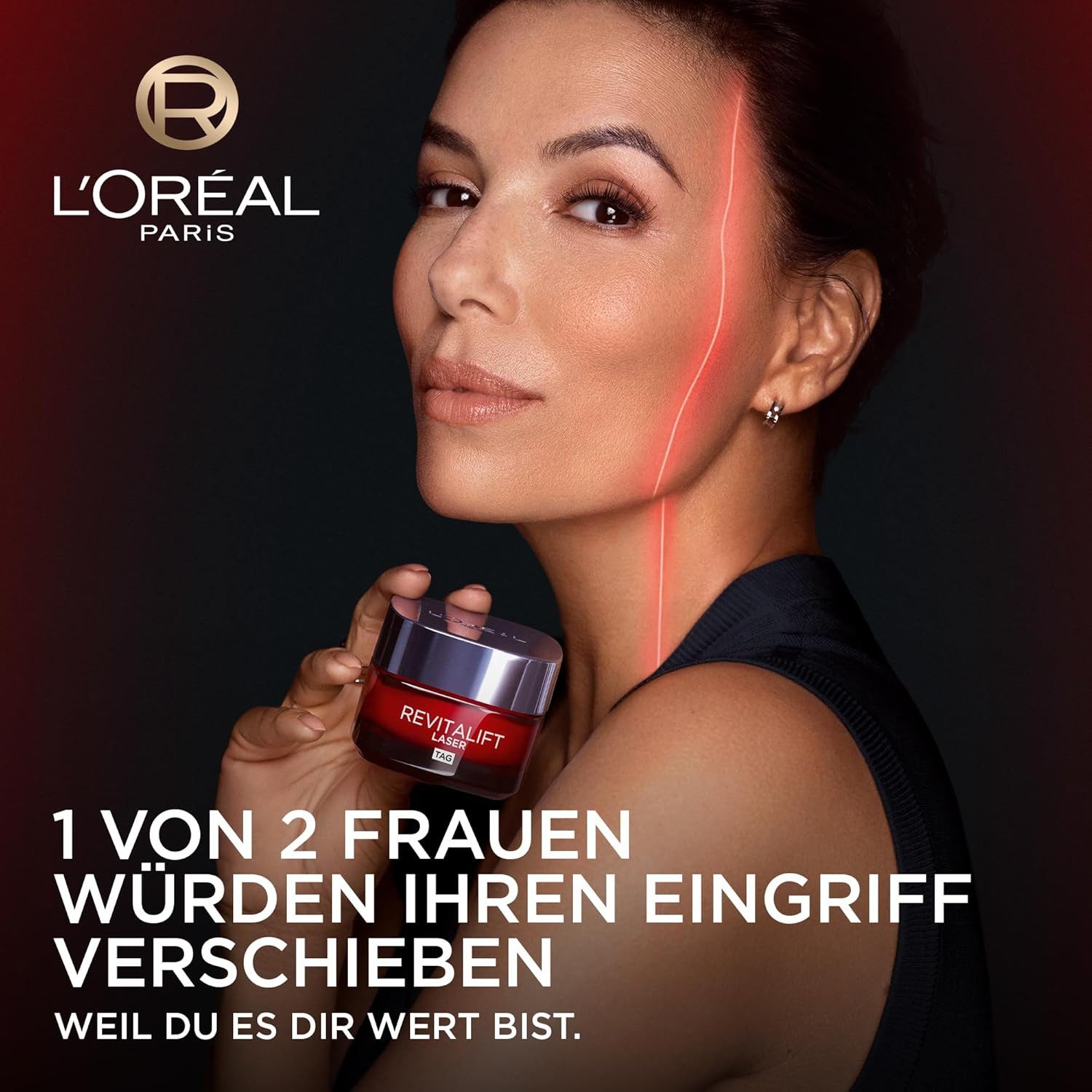 L'ORÉAL PARIS Gesichtspflege-Set Revitalift Laser X3 TAG & NACHT 2 x 50 ml Tages- & Nachtpflege, Anti-Aging, 2-tlg., mit Pro-Retinol, Hyaluron und Vitamin C