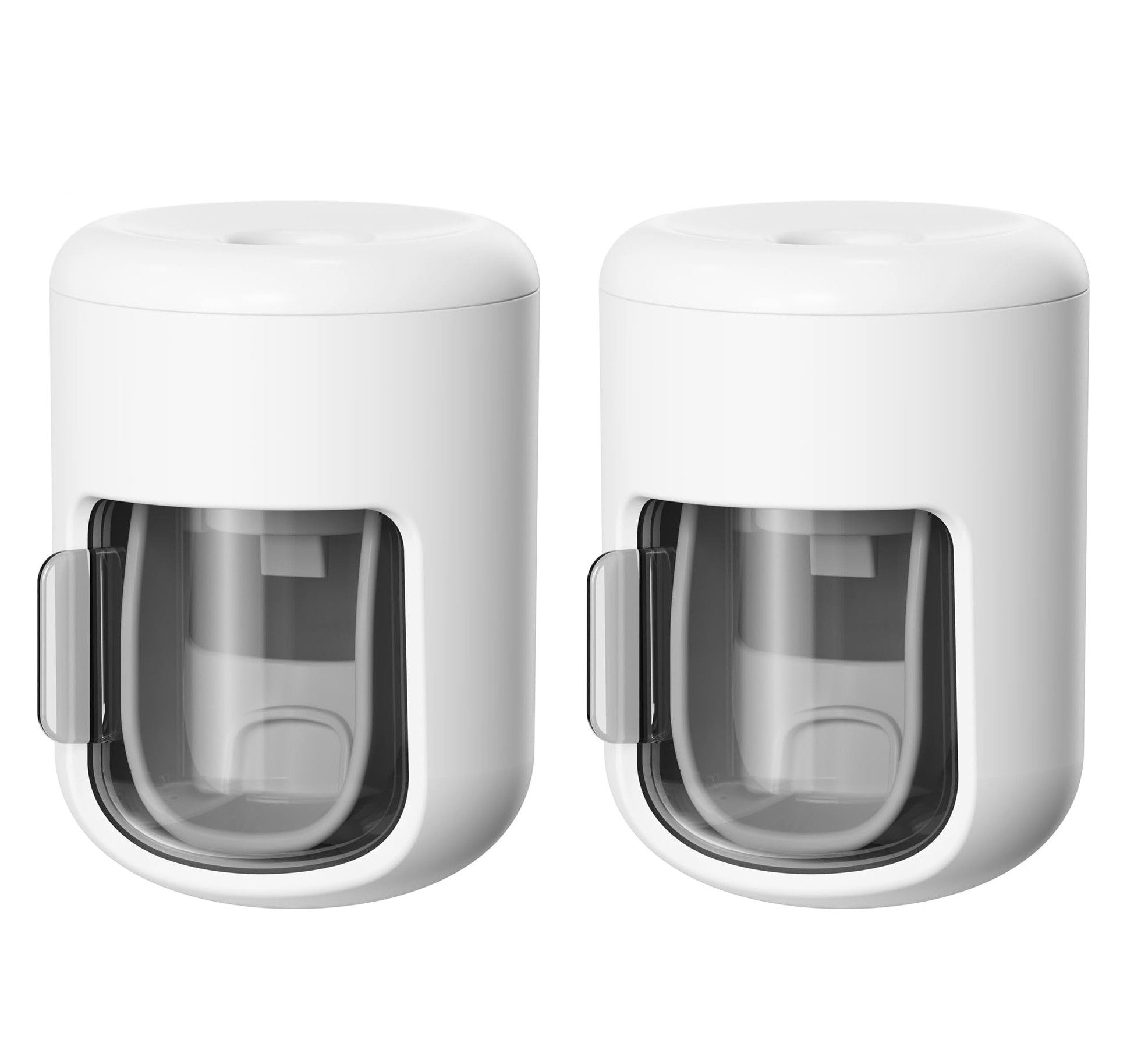 Auledio Zahnbürstenhalter Automatischem Zahnpastaspender, Mit Deckel, günstig online kaufen