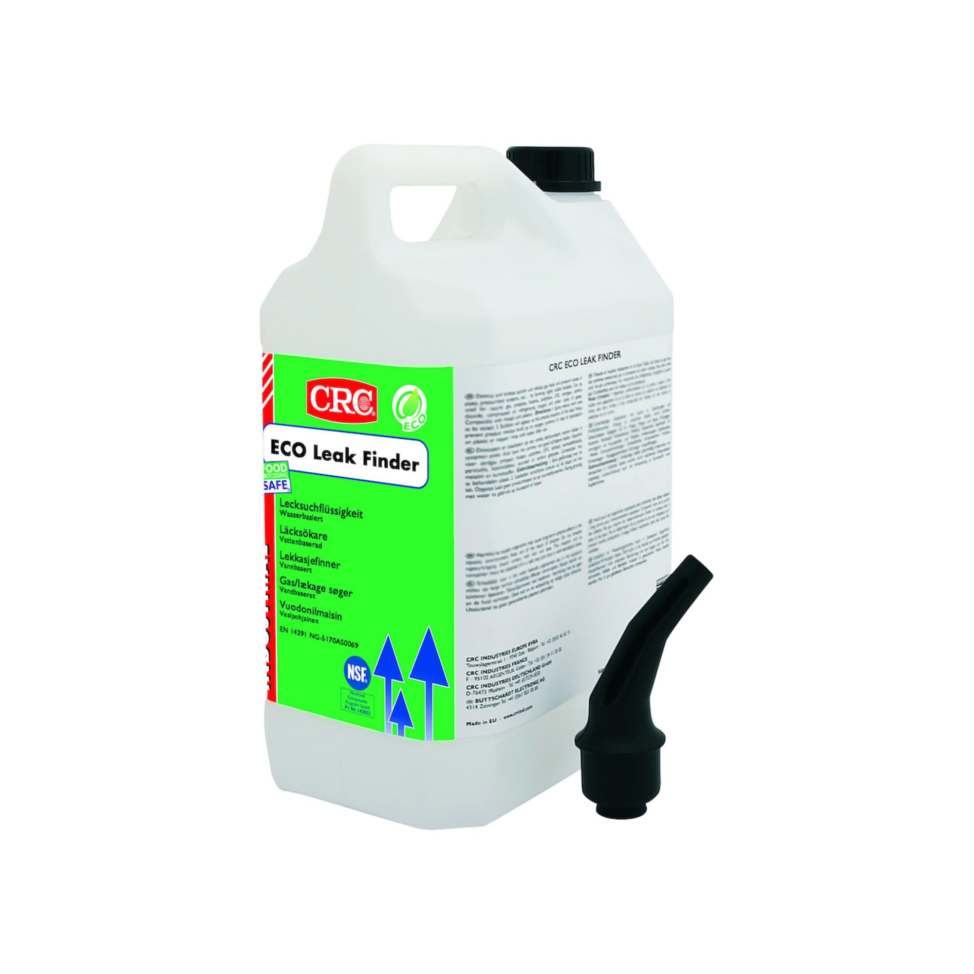 CRC Graphit-Spray CRC Eco Leak Finder Gas- Lecksuchmittel 5L Kan.