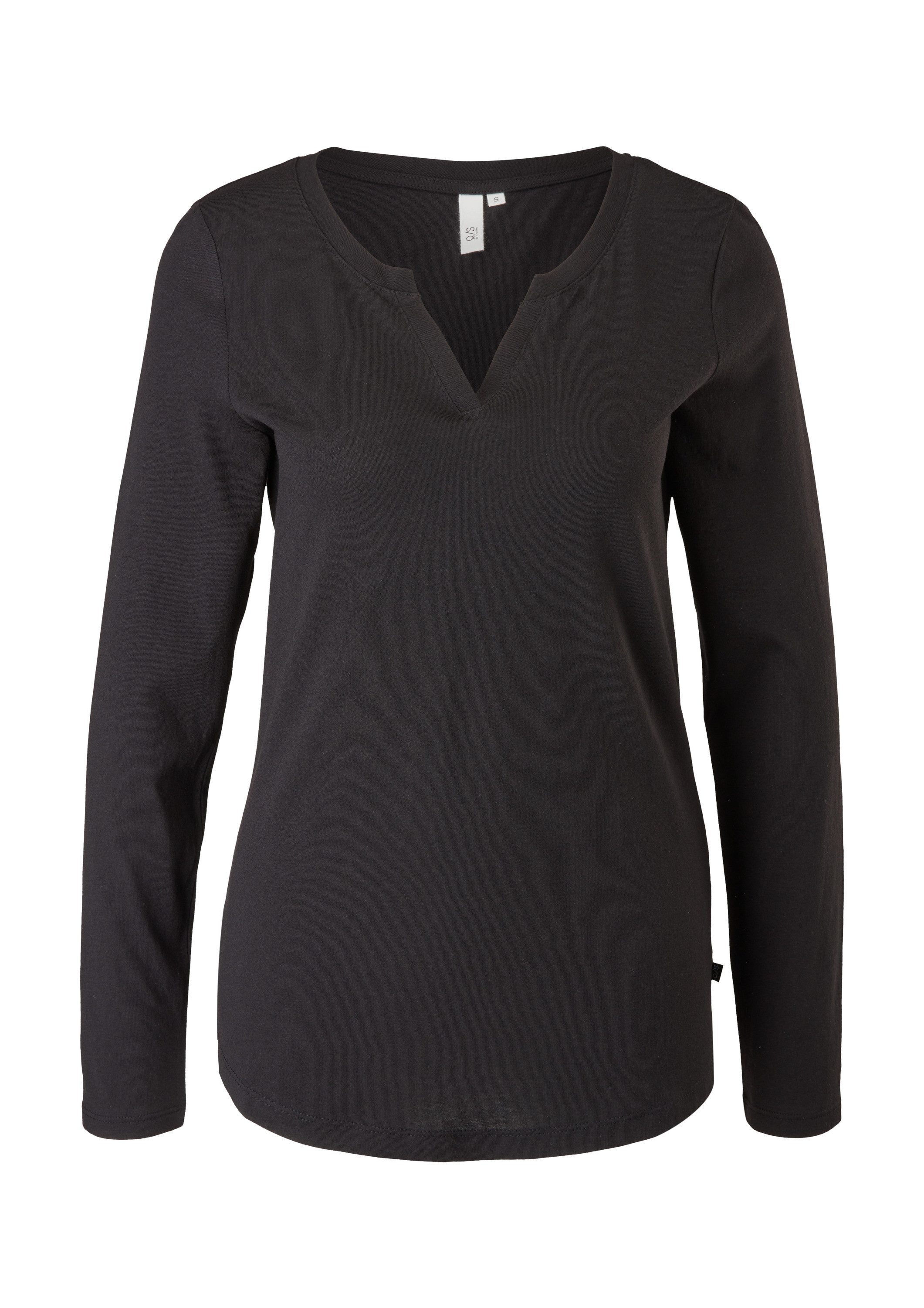 QS Langarmshirt T-Shirt Langarmshirt im cleanen günstig online kaufen