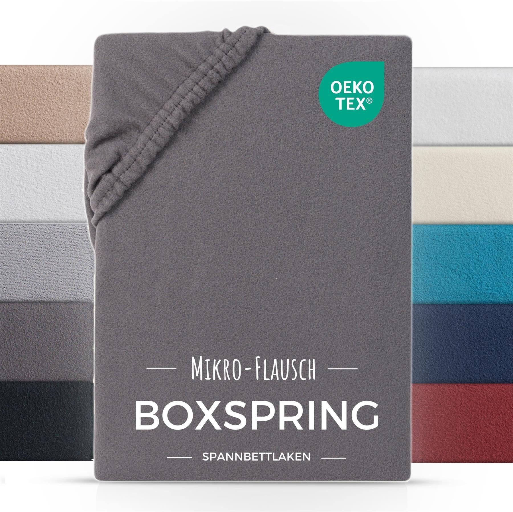 Carpe Sonno Spannbettlaken Boxspring Winter Teddy Fleece Plüsch 180x200 200 günstig online kaufen