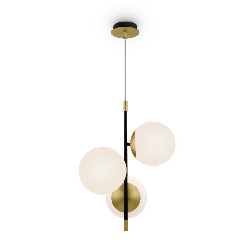 Maytoni Hängeleuchte, Leuchtmittel nicht inklusive, Pendelleuchte Hängelampe Deckenlampe Esszimmerlampe Matt-Gold