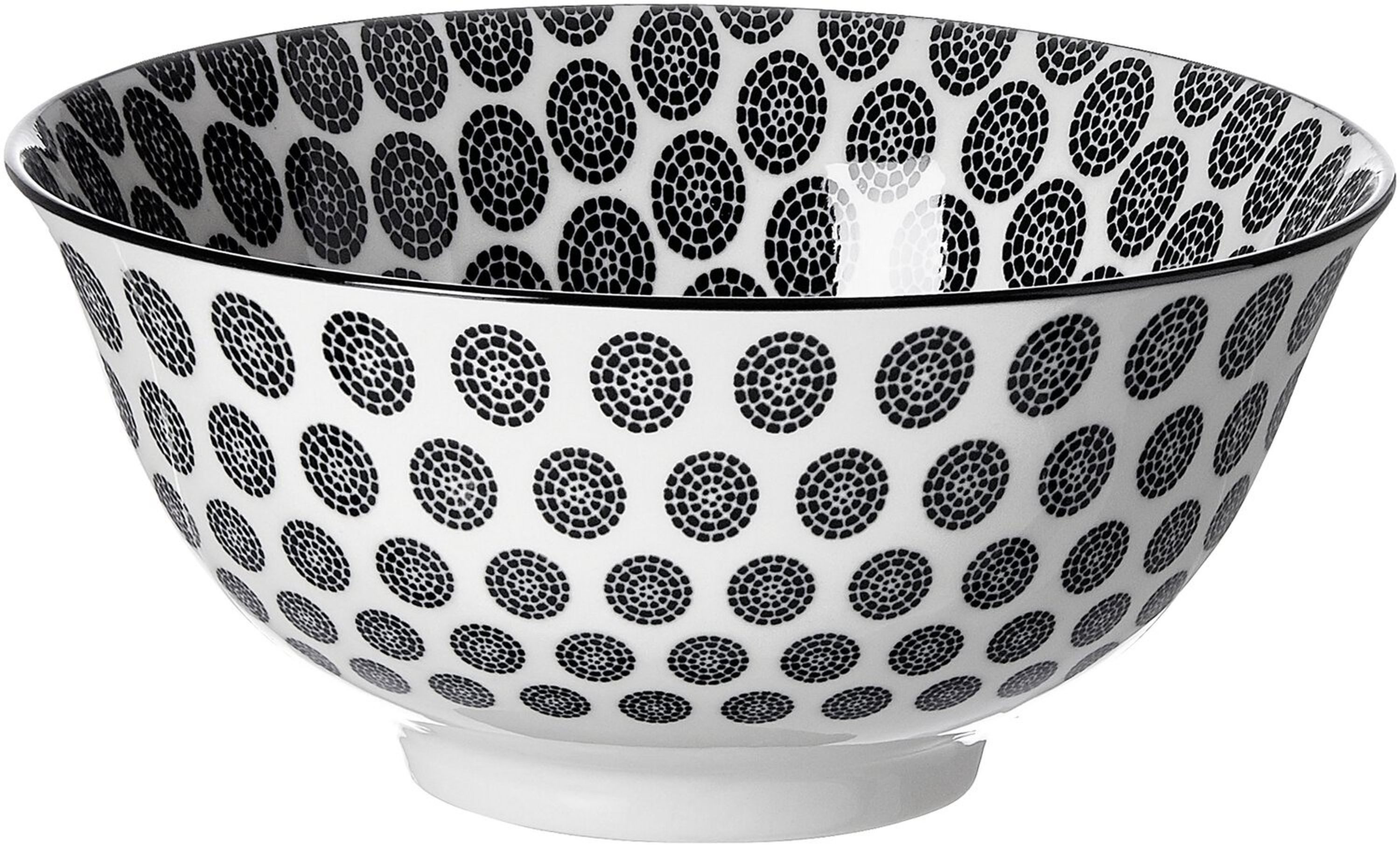 Ritzenhoff & Breker Müslischale Takeo Circles Müsli, Porzellan
