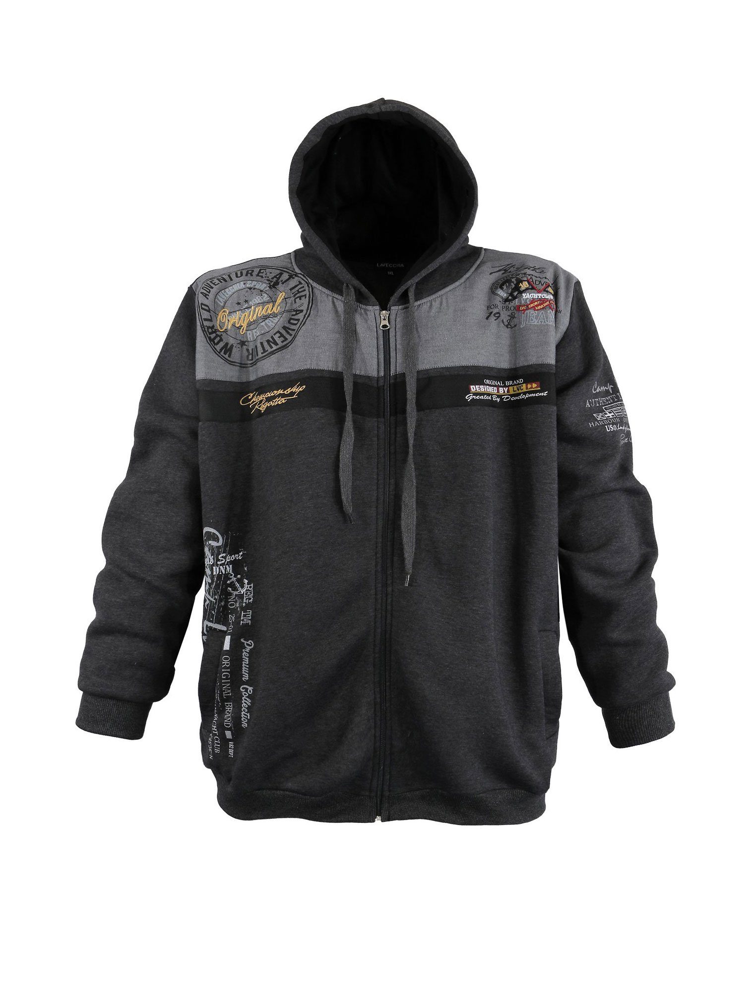 Lavecchia Sweatjacke Lavecchia Herren Sweatshirtjacke LV-2022 günstig online kaufen