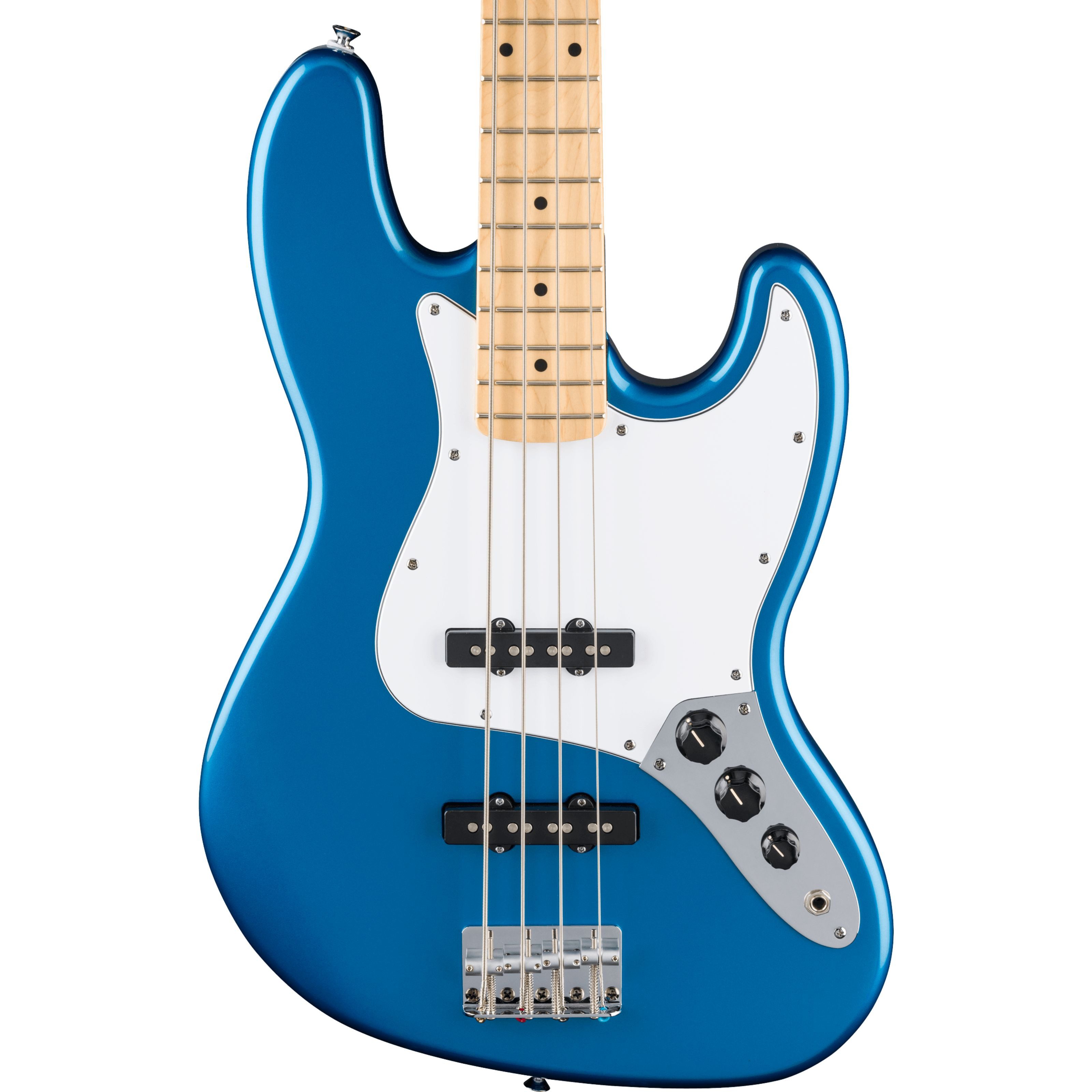 Fender E-Bass, E-Bässe, 4-Saiter E-Bässe, Standard Jazz Bass MN Aqua Marine Metallic - E-Bass