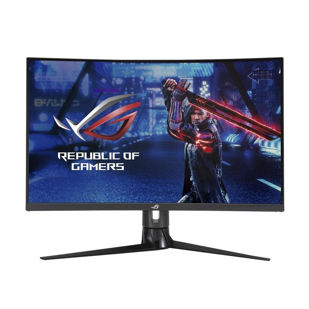 Asus ROG Strix XG32VC Curved-Gaming-LED-Monitor (80,01 cm/31,5 ", 2560 x 1440 px, WQHD, 1 ms Reaktionszeit, 170Hz (Über 144Hz), FreeSync Premium Pro, Display HDR 400)