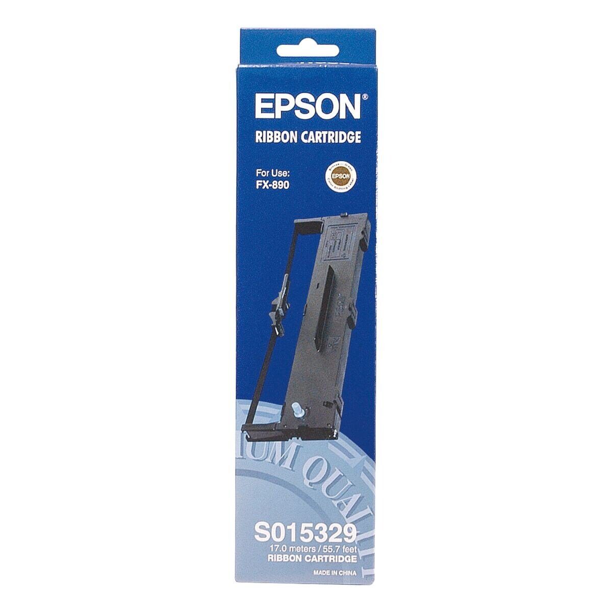 Epson Druckerband C13S015329, Farbband für Nadeldrucker, schwarz