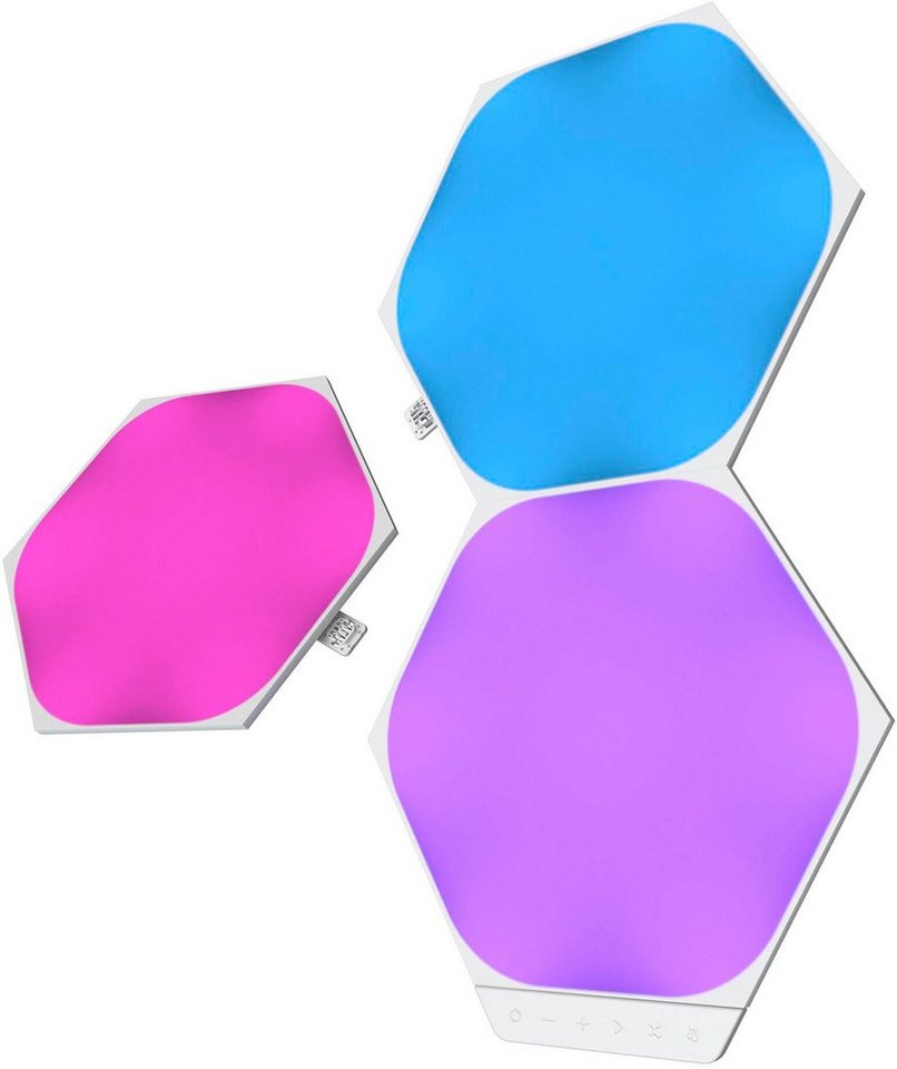 Shapes LED Farbwechsler Hexagons, Dimmfunktion, fest Panel integriert, LED nanoleaf