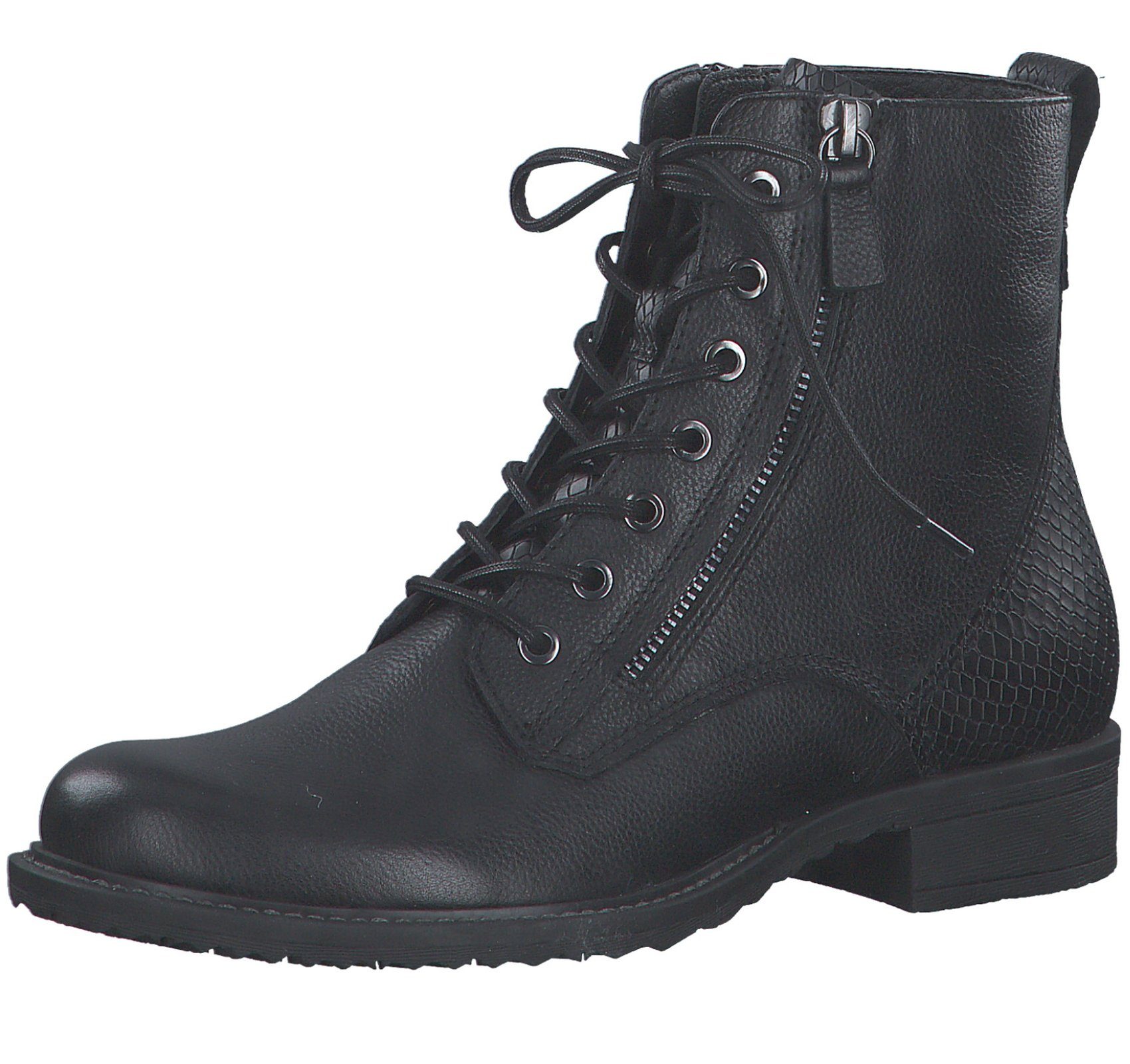 1-25211-29 074 Black Snake Stiefelette