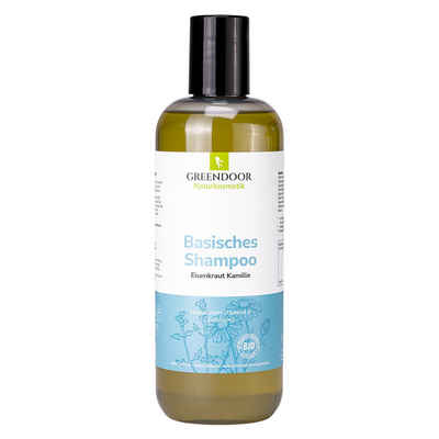 GREENDOOR Gelshampoo Basisches Shampoo XL Eisenkraut Kamille