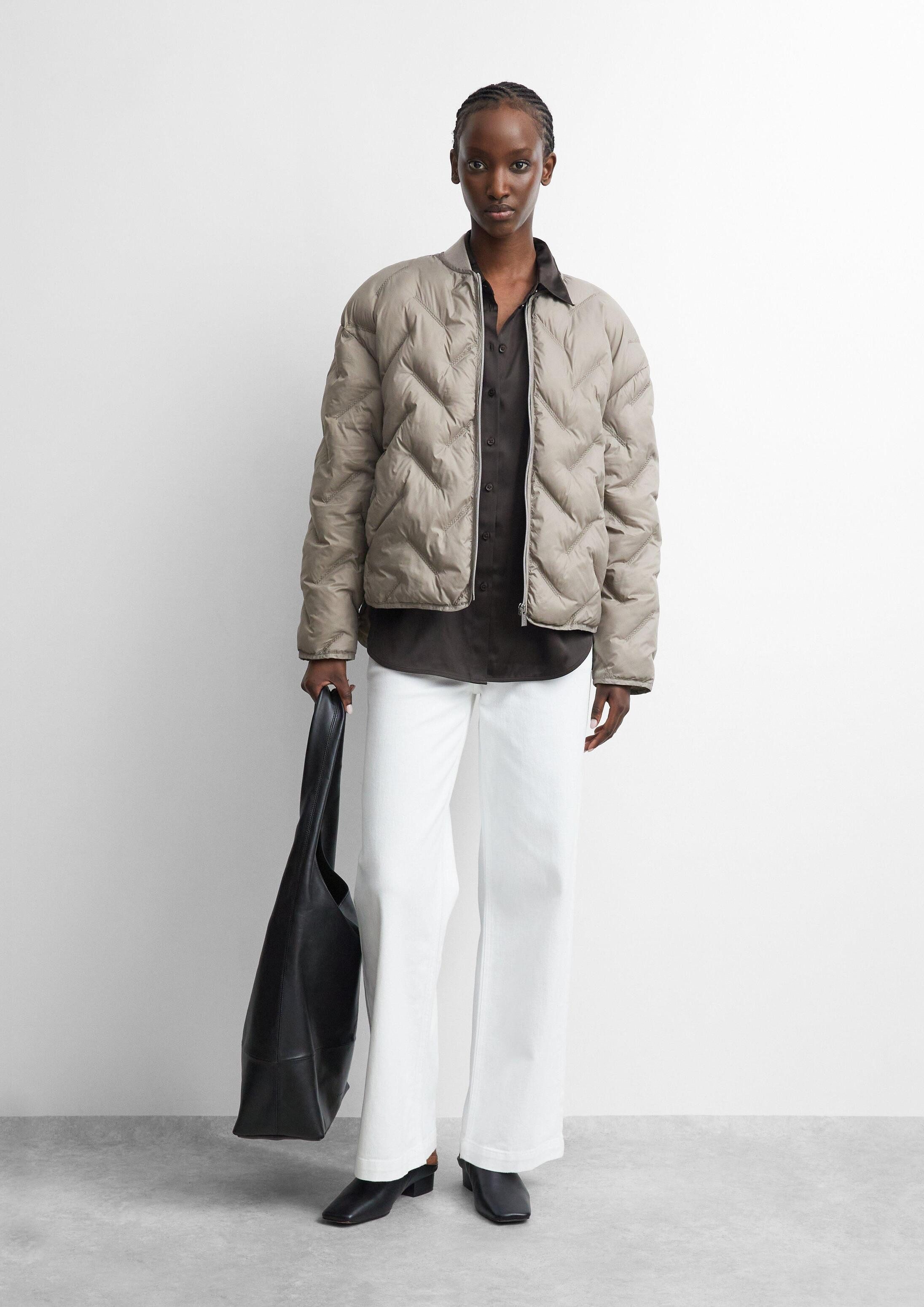 comma Funktionsjacke Outdoor-Jacke Steppjacke mit College-Kragen – Bild 5 von 5