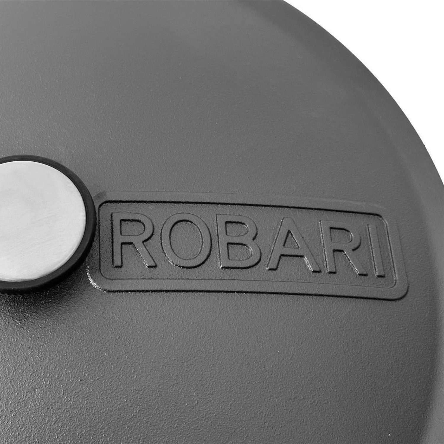 Olymp Handels GmbH Holzkohlegrill Utschak Set mit Kasan 15L Rauchrohr und Deckel aus Gusseisen