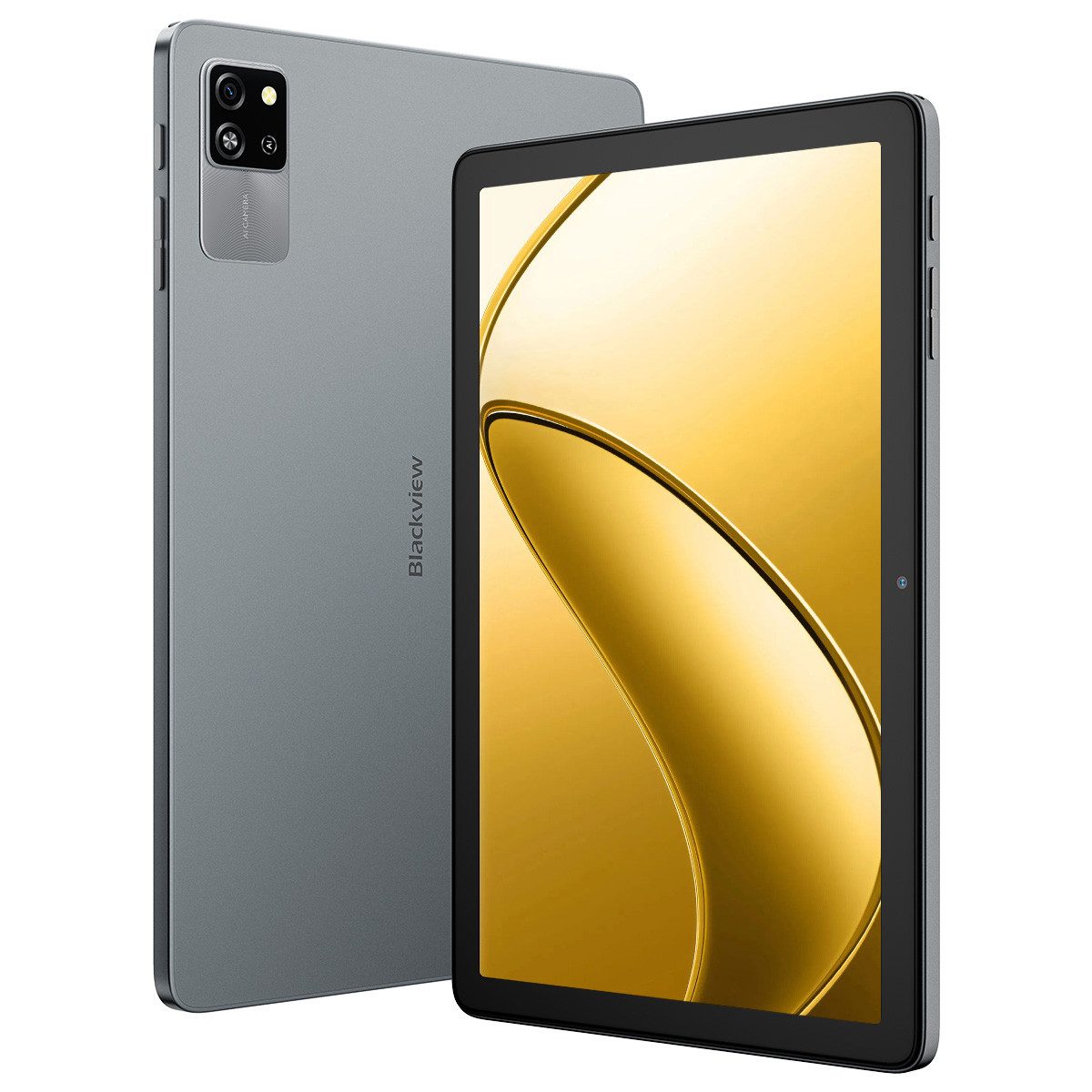 blackview Blackview TAB 60 WiFi Tablet 10,1" 12GB RAM 128GB ROM grau Android 15 Tablet (10,1", Erweiterbarer Speicher bis 2 TB, PC Mode 2.0, Stylus-Support)