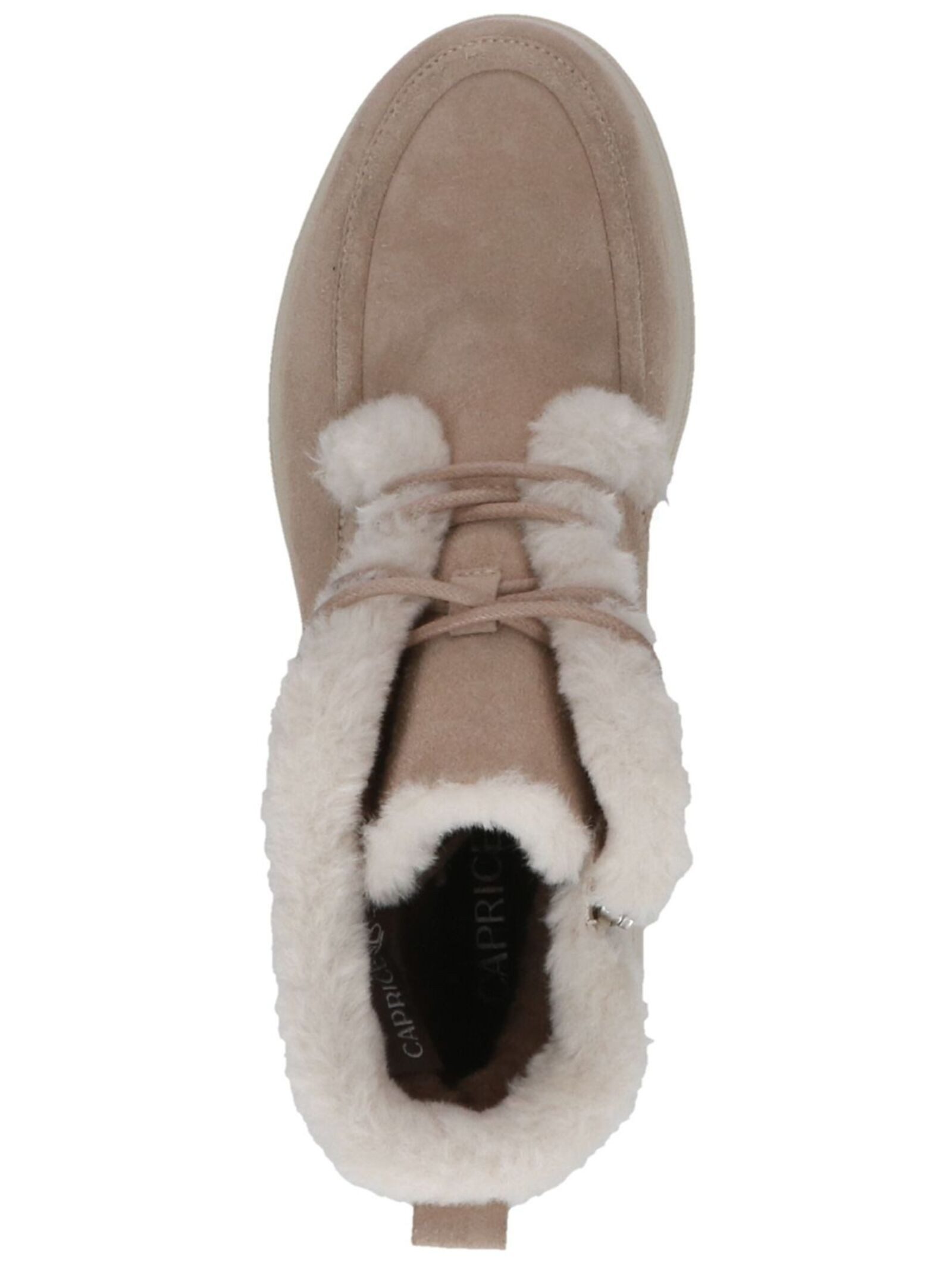 Caprice Stiefelette Veloursleder/Textil . Schnürstiefelette