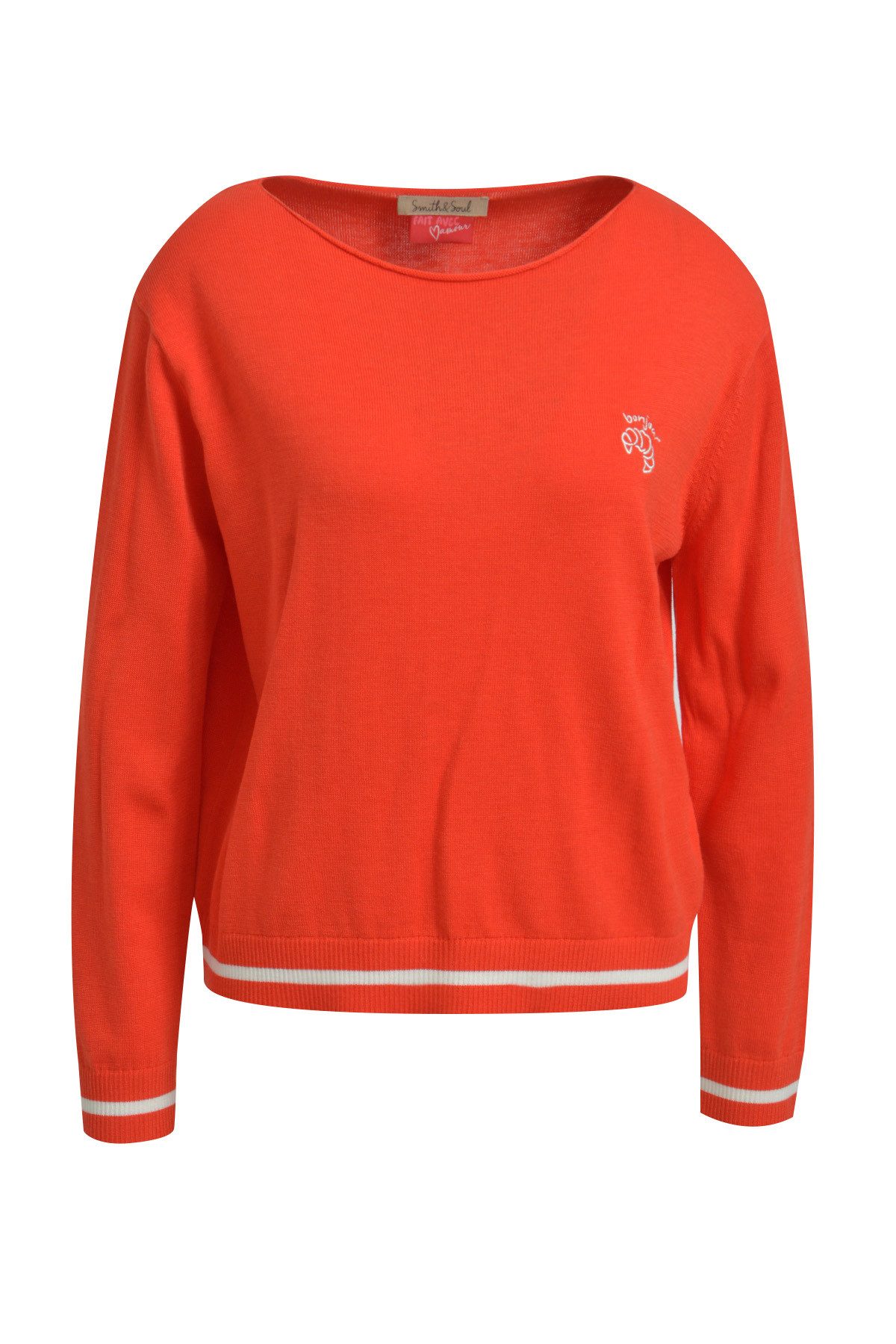 Strickpullover College Pullover - Regular Fit