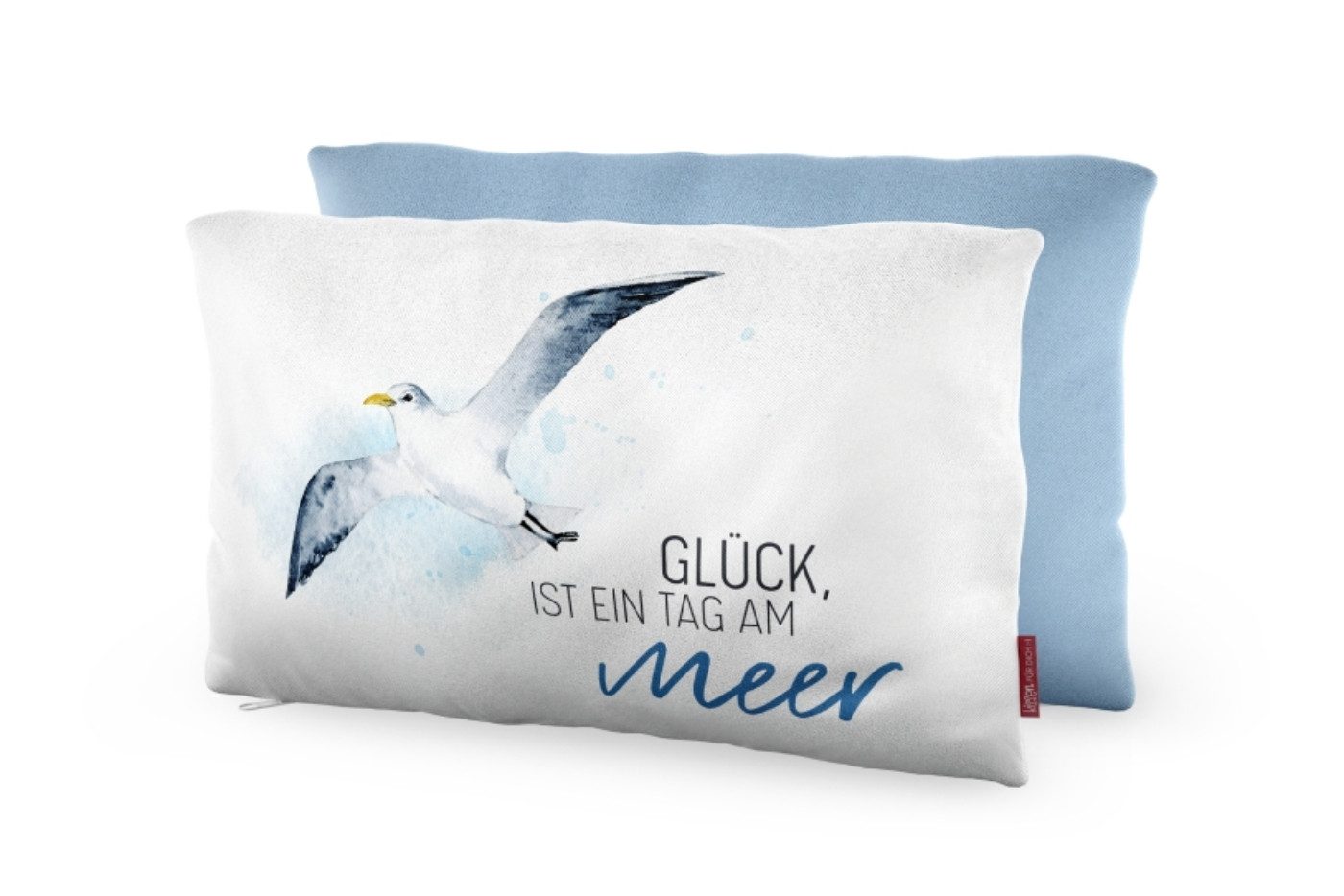 La Vida Geschenk für Dich Dekokissen la Vida Dekokissen Serie Maritim, Bezug 100% Baumwolle