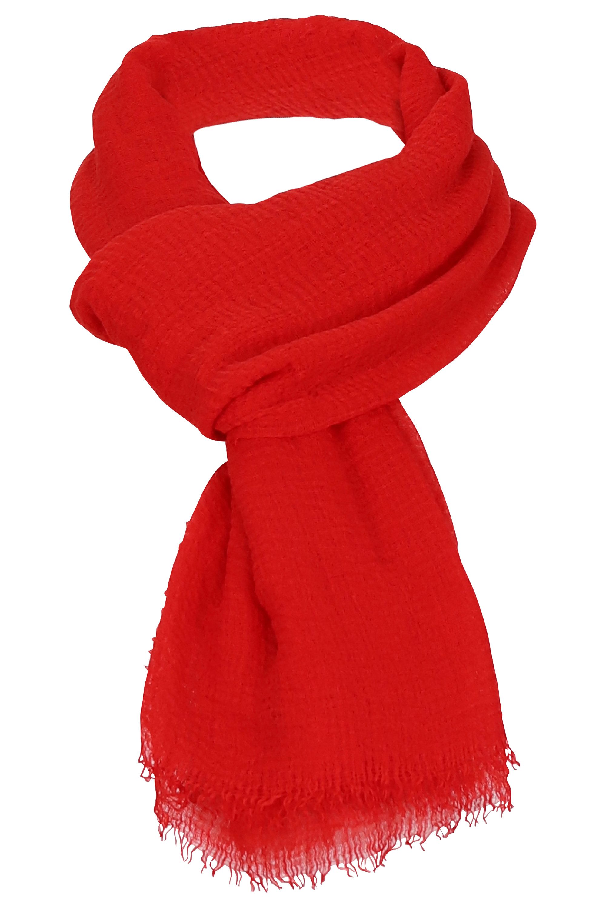 malito more than fashion Modeschal S604, langer unifarbener Viskoseschal günstig online kaufen