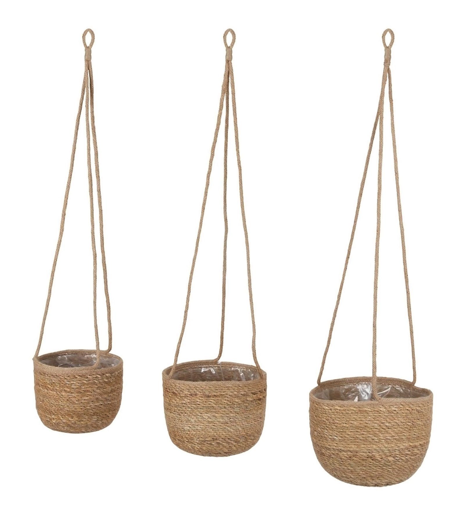 Spetebo Übertopf Seegras Blumenampel natur - günstig online kaufen