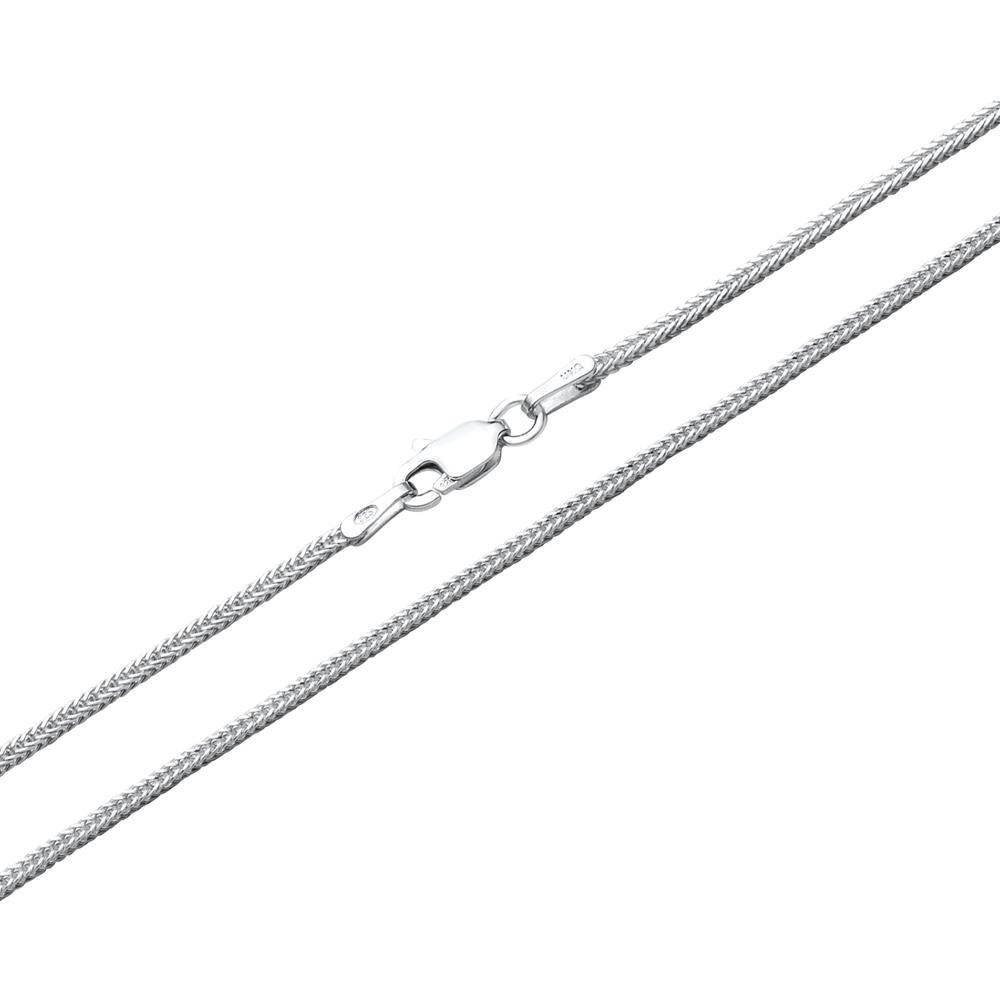 Unique Schlangenkette Weizenkette Silber 1mm breit - Länge wählbar - Kette inkl. Etui WC0010