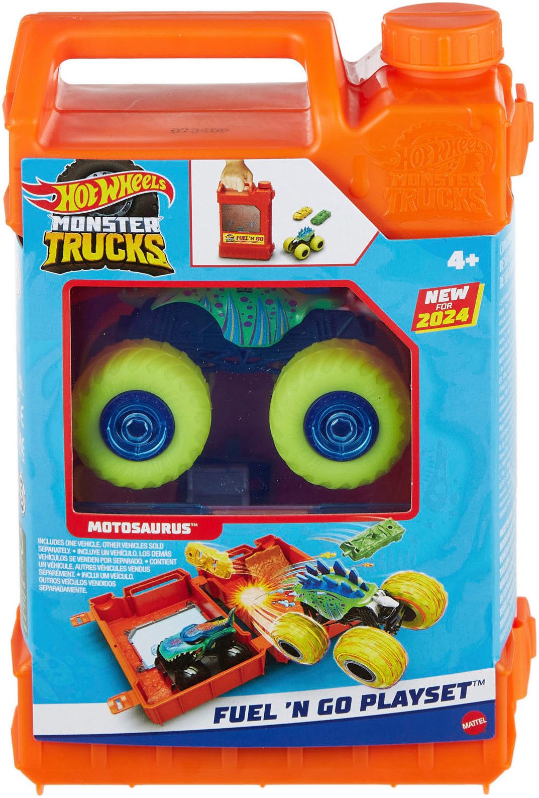 Hot Wheels Spielzeug-Monstertruck Fuel N’ Go-Spielset mit Motosaurus-Spielz günstig online kaufen