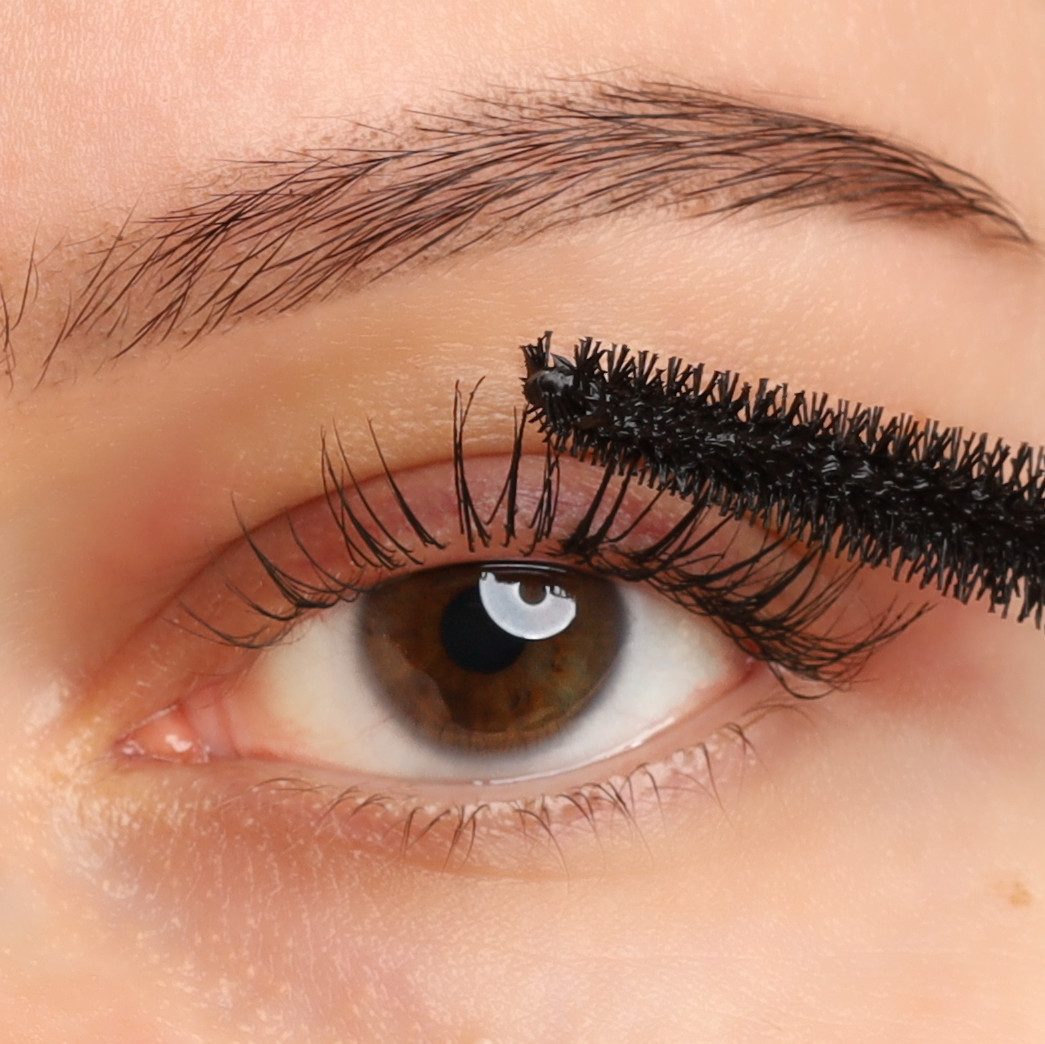 Cosline Cosmetics Mascara Black Waterproof, wisch- und wasserfest, tiefschwarz pigmentiert