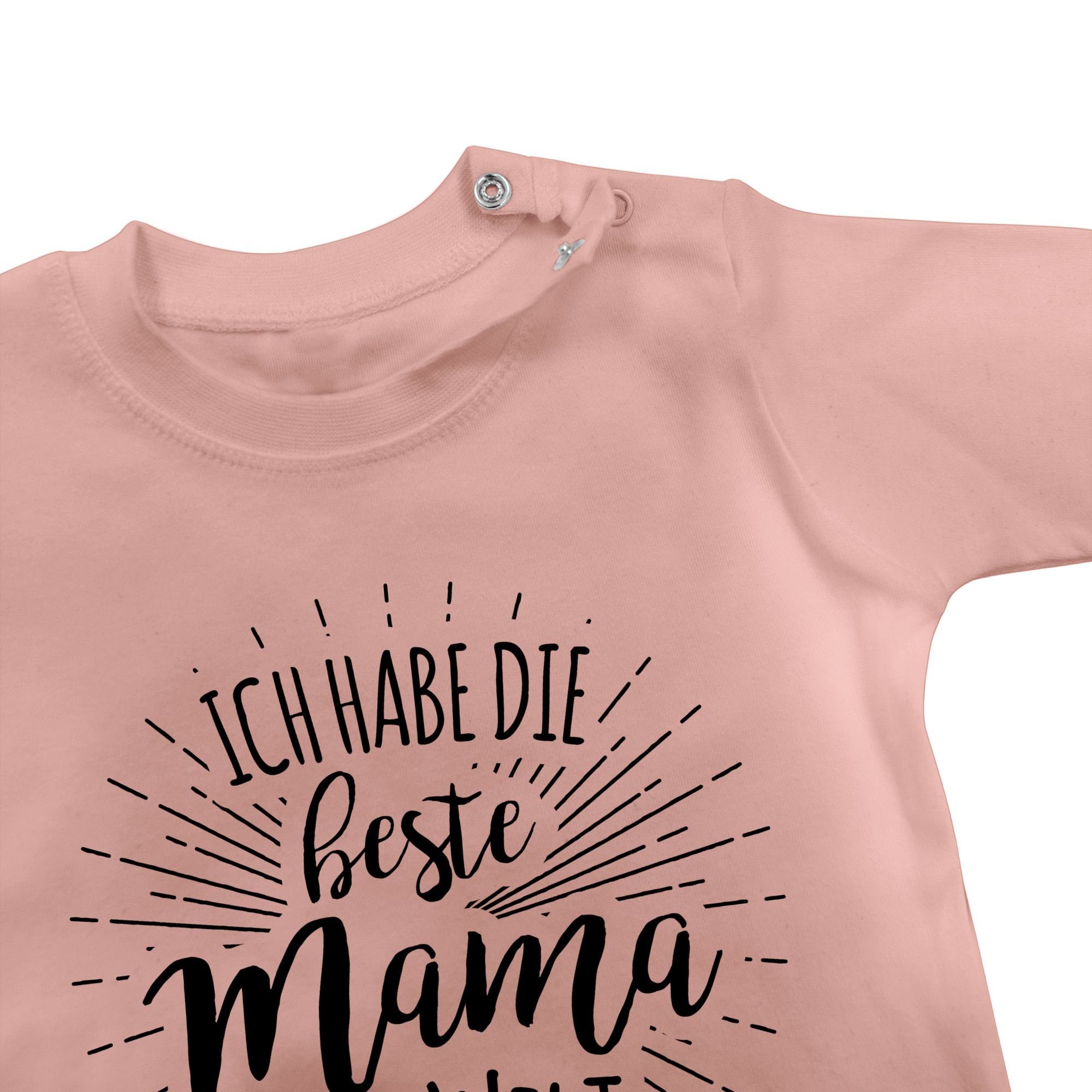 Mama habe T-Shirt Ich Welt die beste Shirtracer Babyrosa der 2 Muttertagsgeschenk