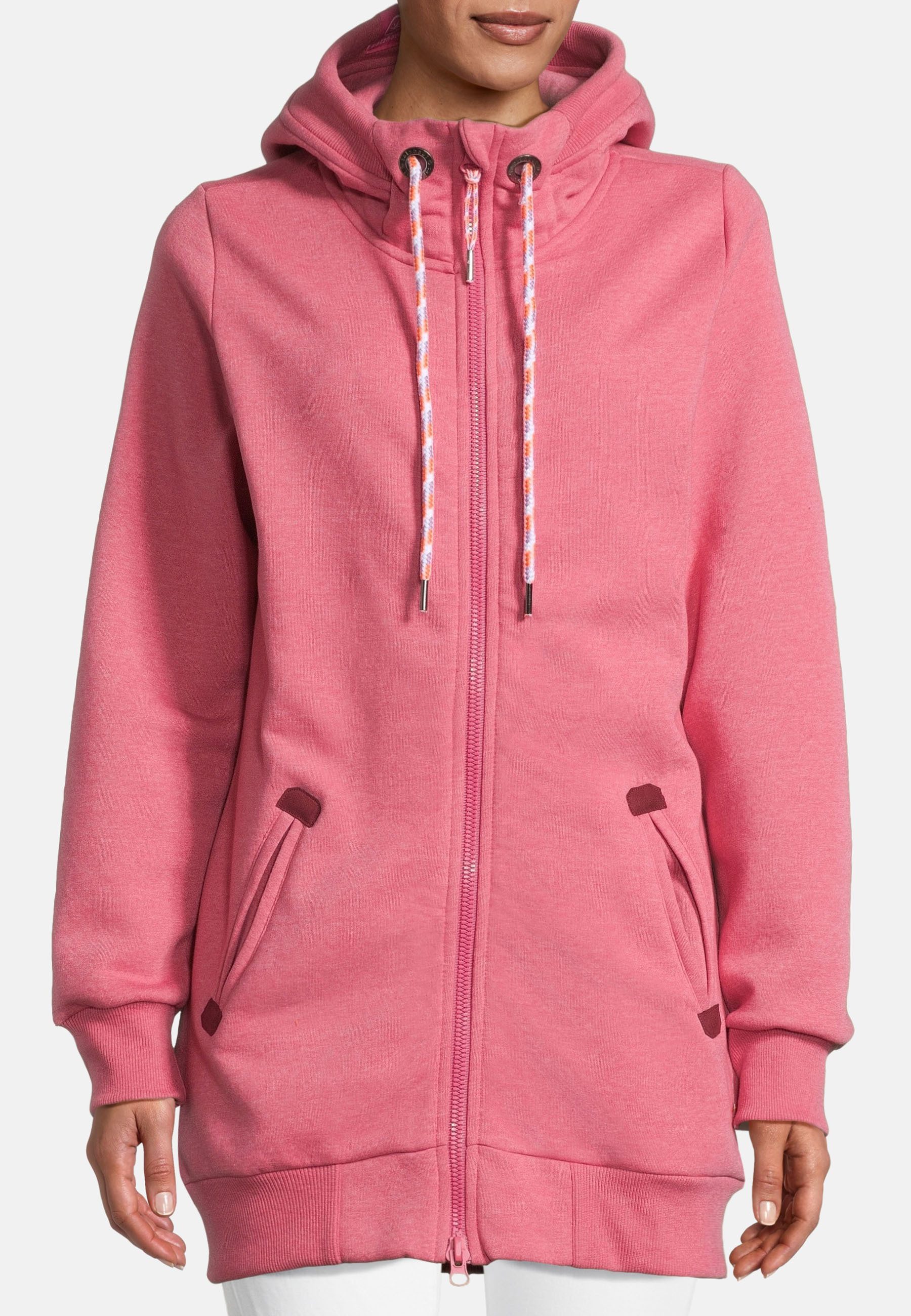 salzhaut Sweatjacke INGEBORG Damen Leicht tailliert weiche, bequeme Sweatjacke, Hoodiejacke, Indoorjacke zum Verlieben!