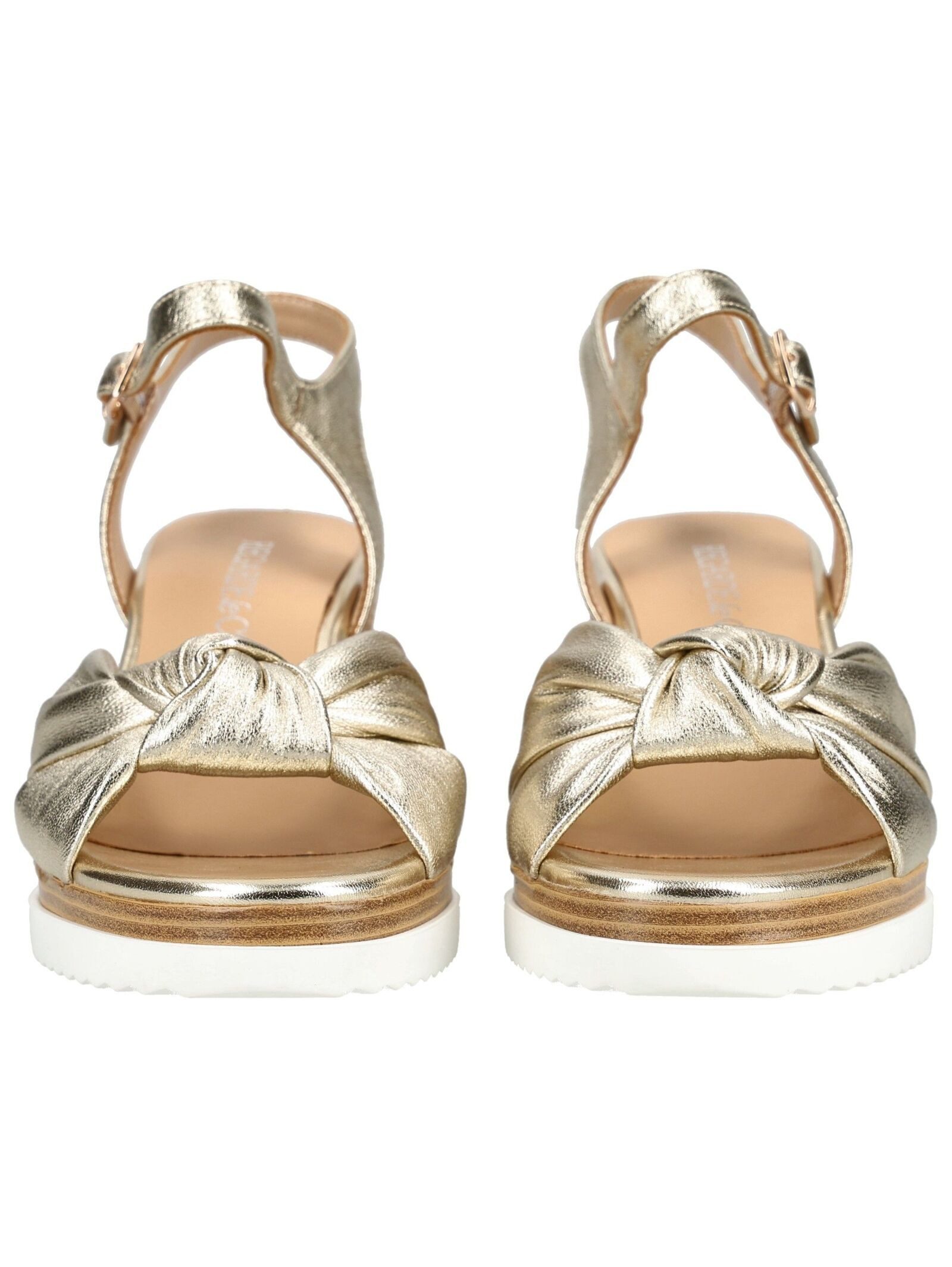 Regarde Le Ciel Regarde Le Ciel Sandalen Leder Keilsandalette