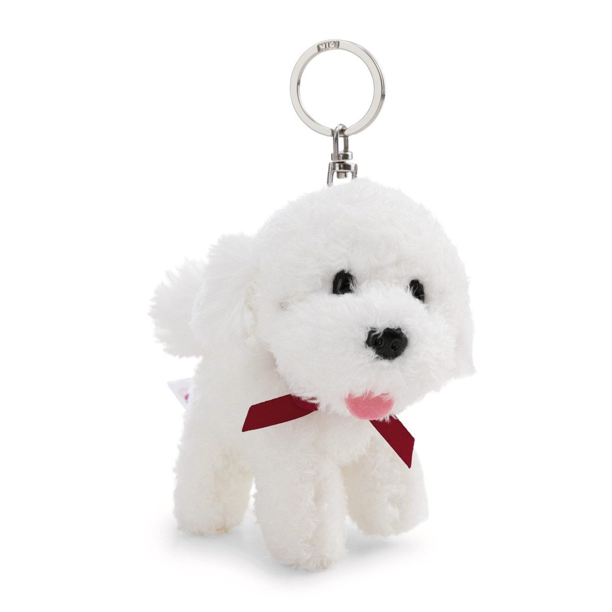 Nici Schlüsselanhänger NICI Schlüsselanhänger Bichon Frisé weiß 10cm Header Karte