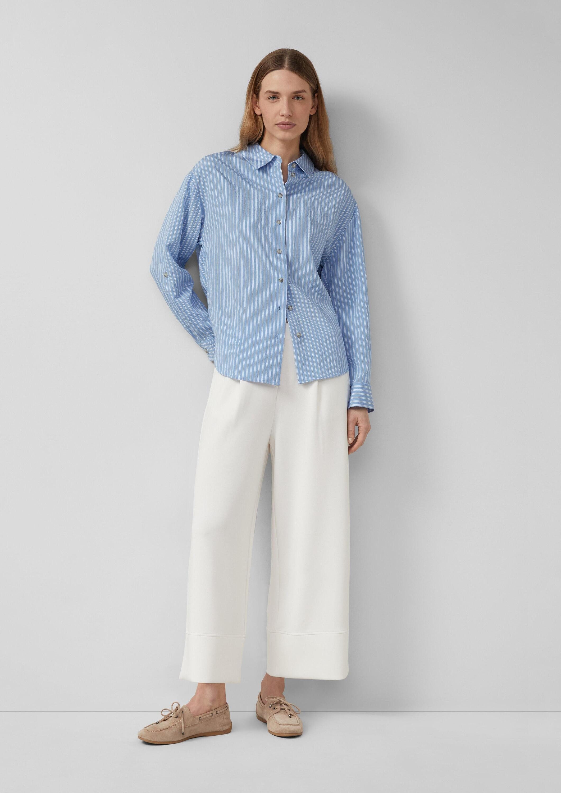 s.Oliver Culotte Hose Culotte aus Scuba mit Elastikbund
