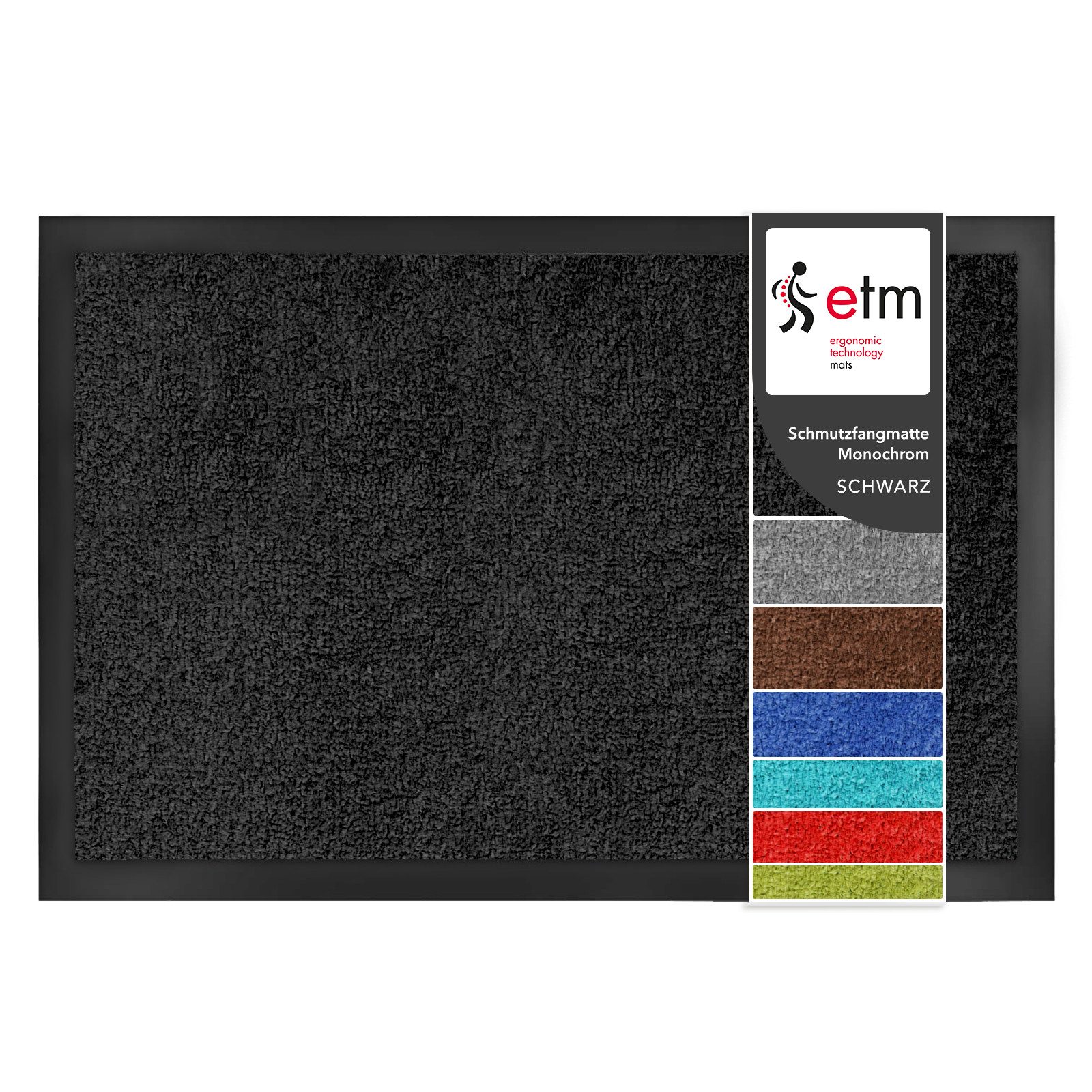 Floordirekt Fußmatte Schmutzfangmatte Monochrom Fixgrößen, Viele günstig online kaufen