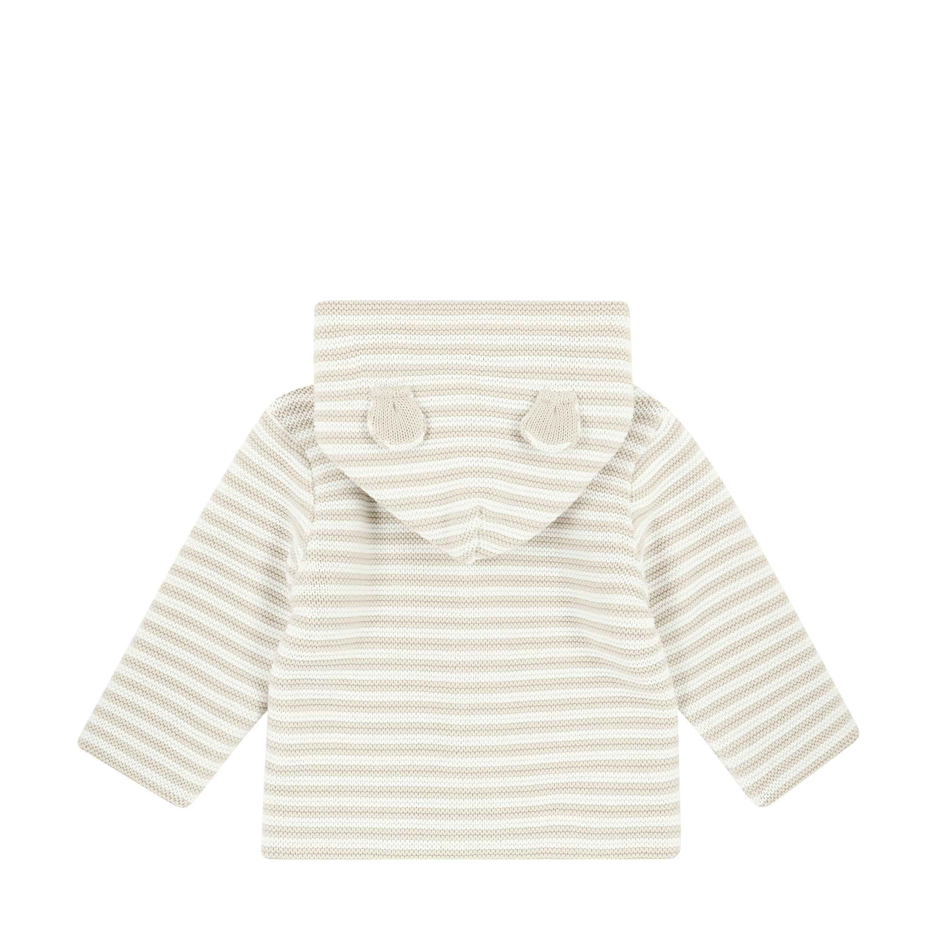Steiff Strickjacke Strickjacke GOTS Baby Wellness, gefüttert