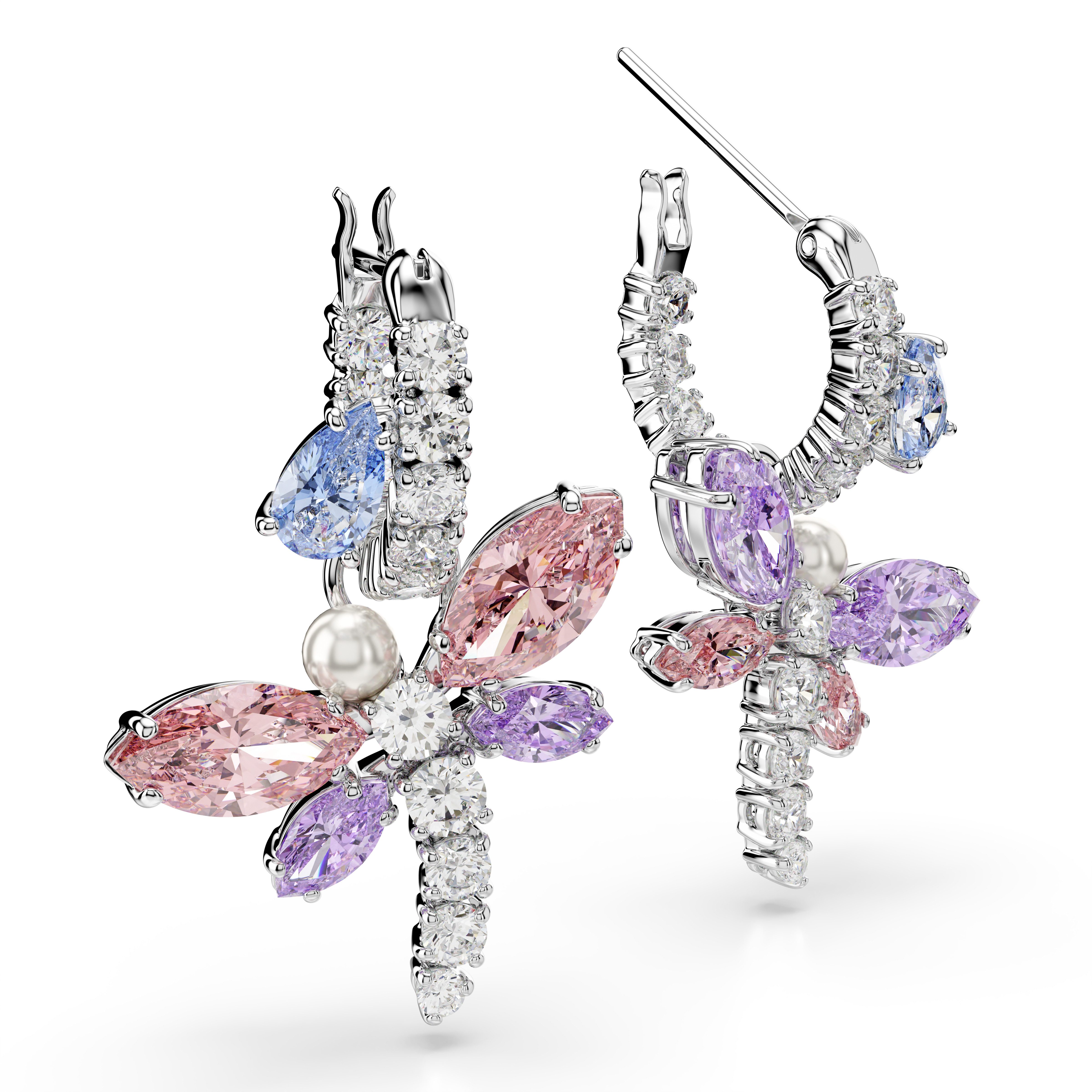 Swarovski Paar Ohrstecker Schmuck Geschenk 2026 CAPSULE Ohrringe Libelle, mit Swarovski® Kristall - mit Swarovski® Perle