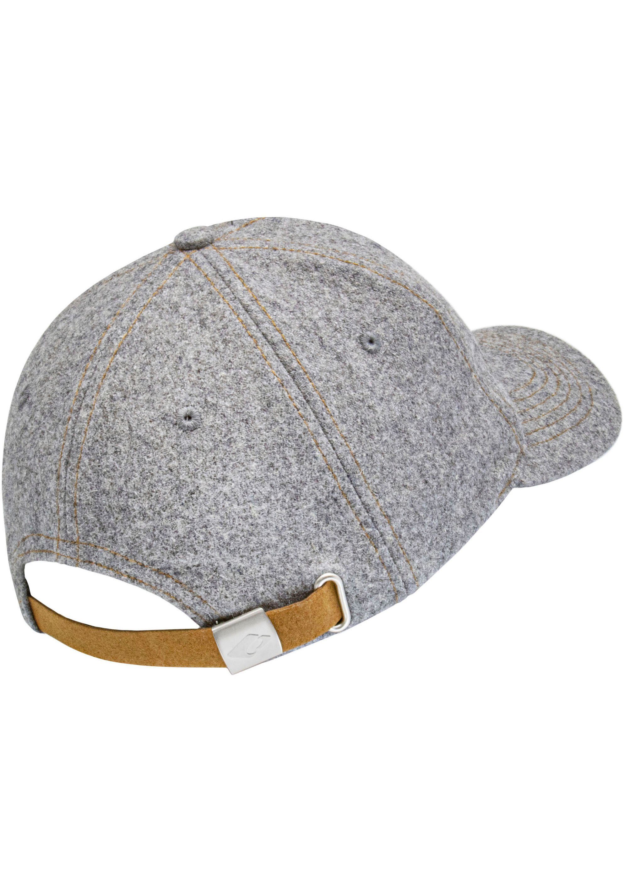 Baseball Cap chillouts grey light Mateo Material Hat Wasserabweisendes