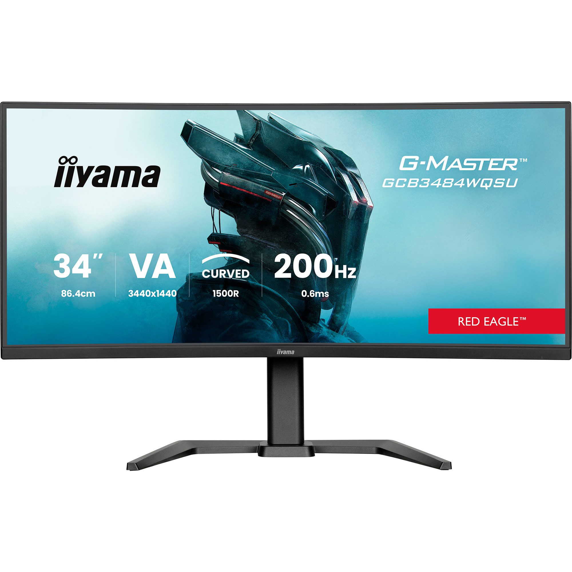Iiyama iiyama G-Master GCB3484WQSU-B2, Gaming-Monitor, TFT-Monitor (3440 x 1440 px)