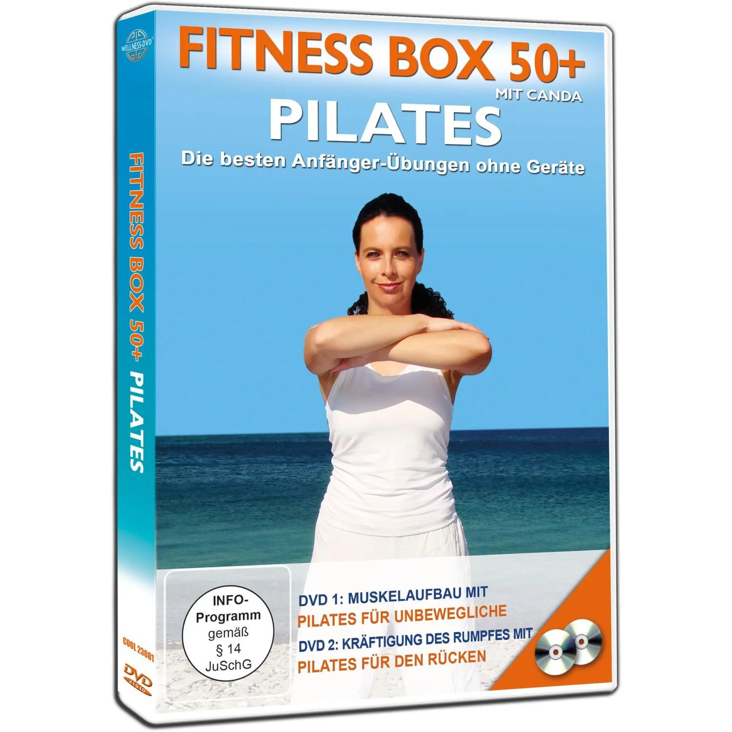DVD Fitness Box 50+ Pilates - Die besten Anfänger-Übungen ohne Geräte