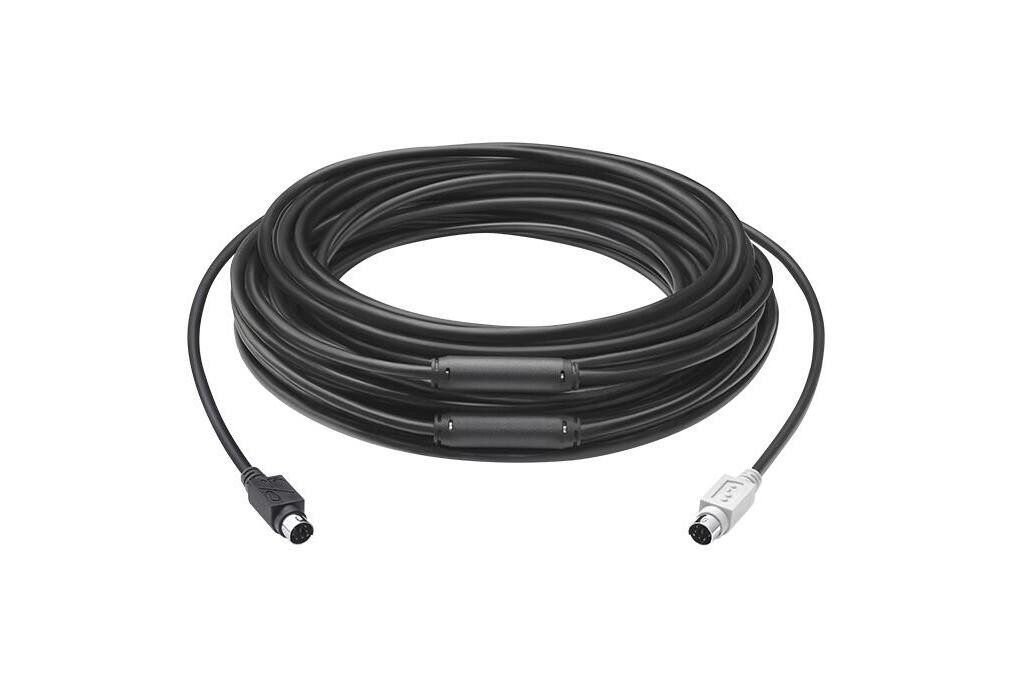 Logitech Streaming-Mikrofon Logitech GROUP 15 Meter Verlängerungskabel